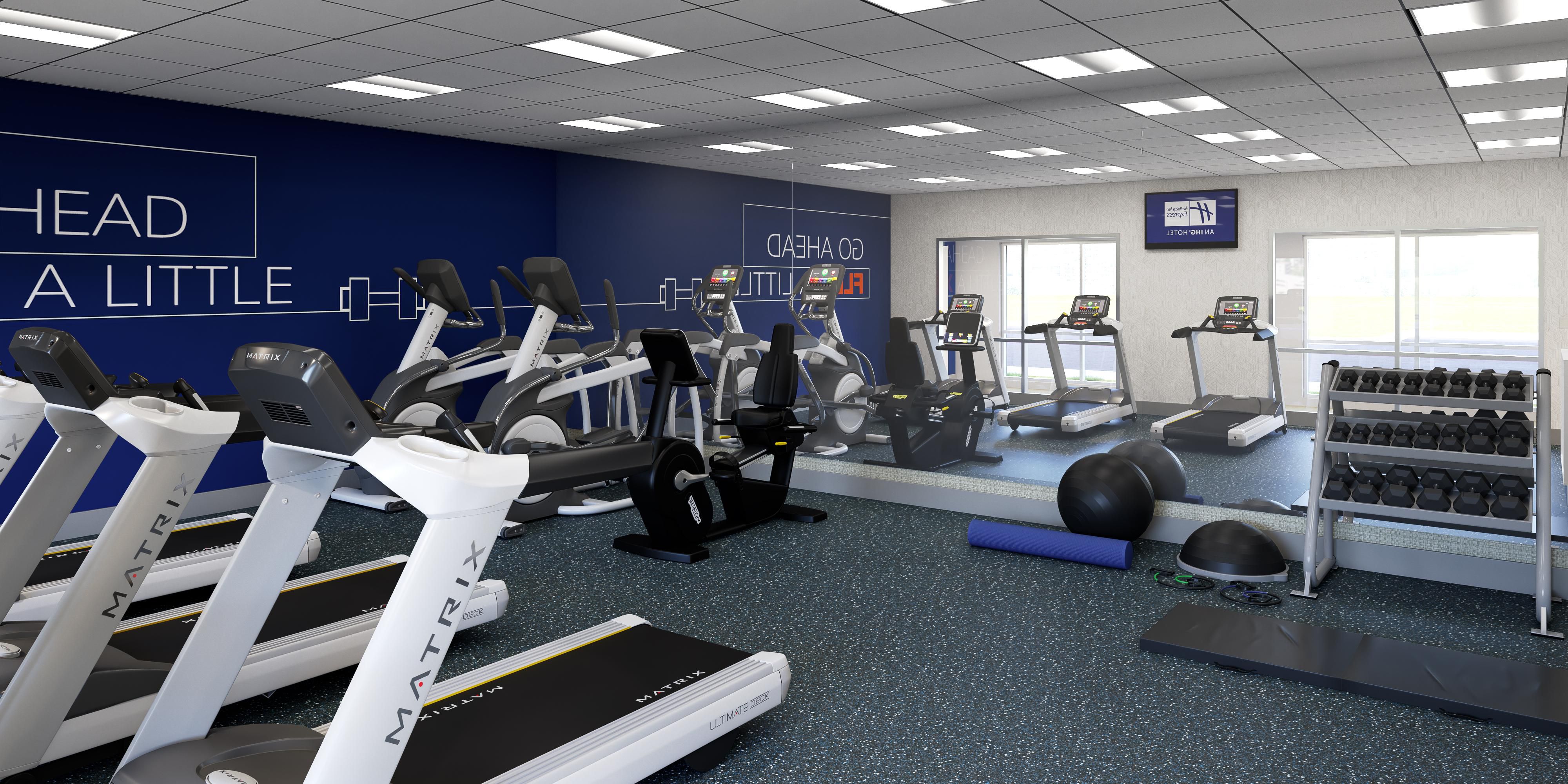 Traveling doesn’t mean you can’t stick with your fitness goals. Stay on target and relieve some stress in our 24-hour Fitness Center. 