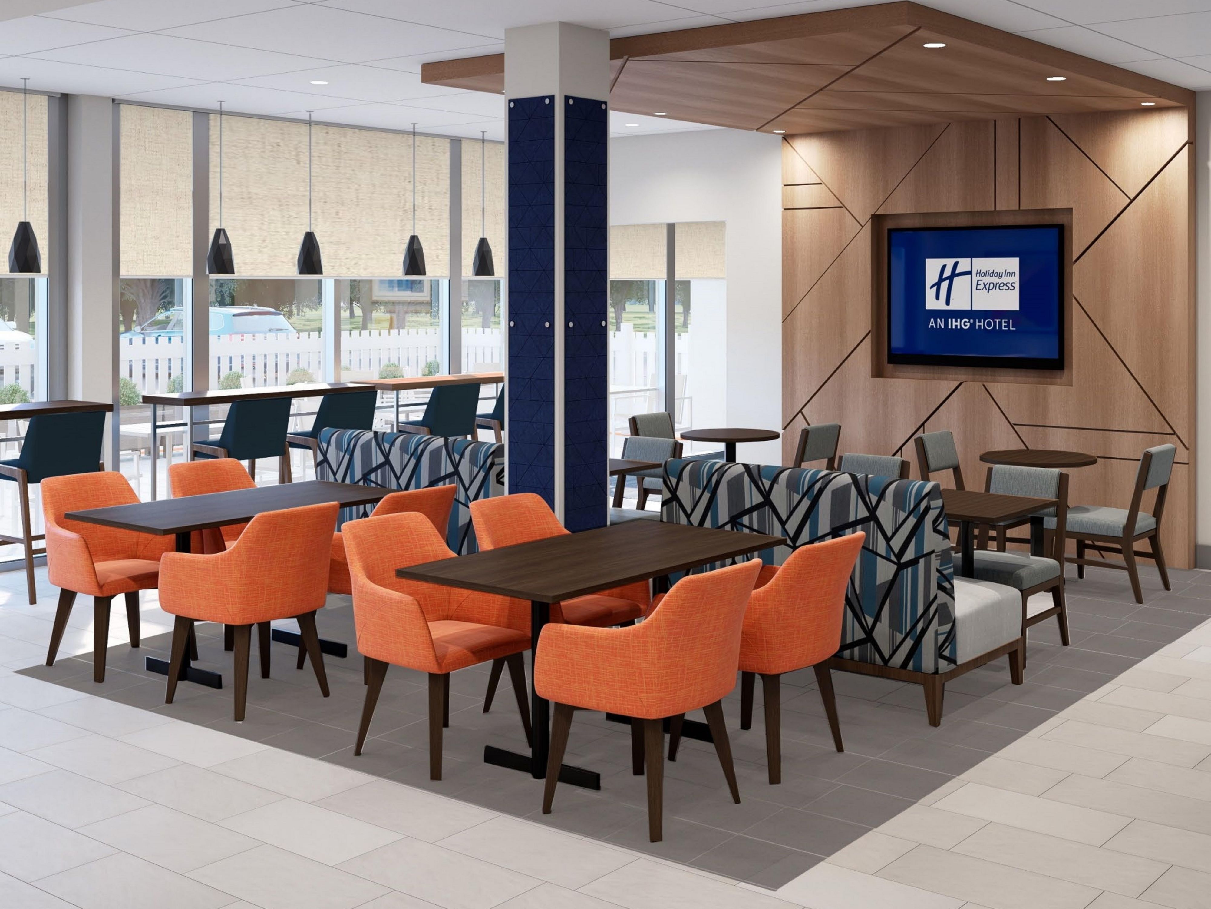 This beautiful and inviting patio is perfect during the summer or winter. Relax in our comfortable Lounge Area or get cozy in front of our Fire Pit.