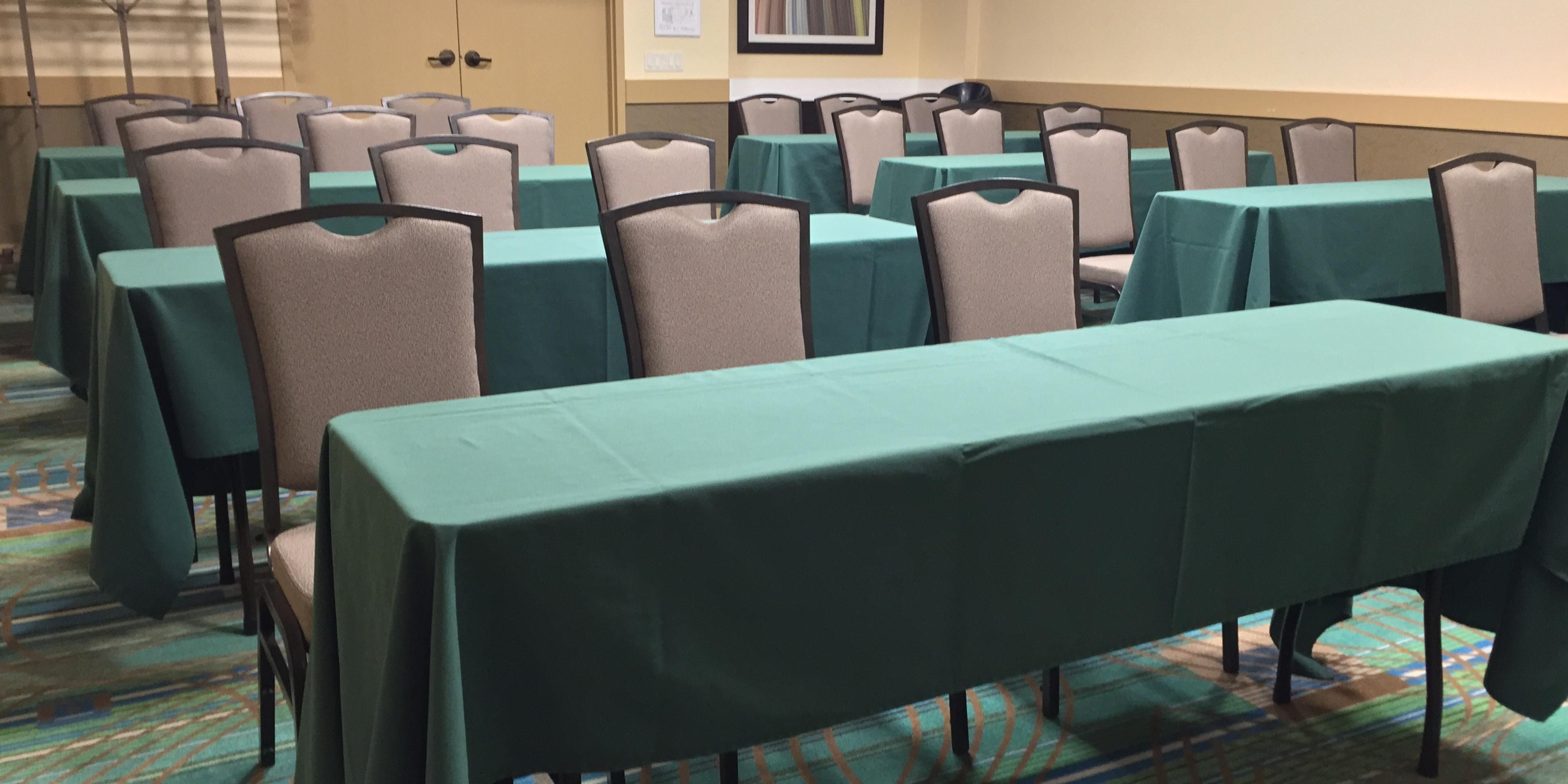 Earn an additional 2000 IHG Rewards points for booking your meeting with us!  Must actualize meeting before you receive your rewards.  Also, 2000 IHG Rewards points are awarded per booking and not per day the meeting is being held!  