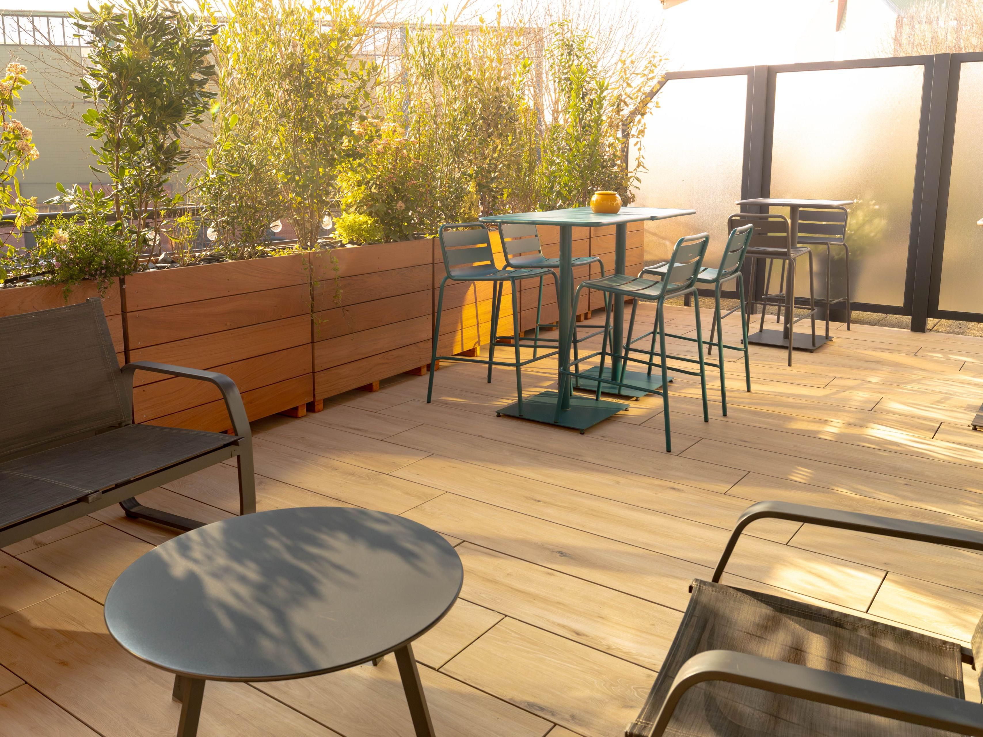 Terrace: a unique amenity you won’t find anywhere else in Arras