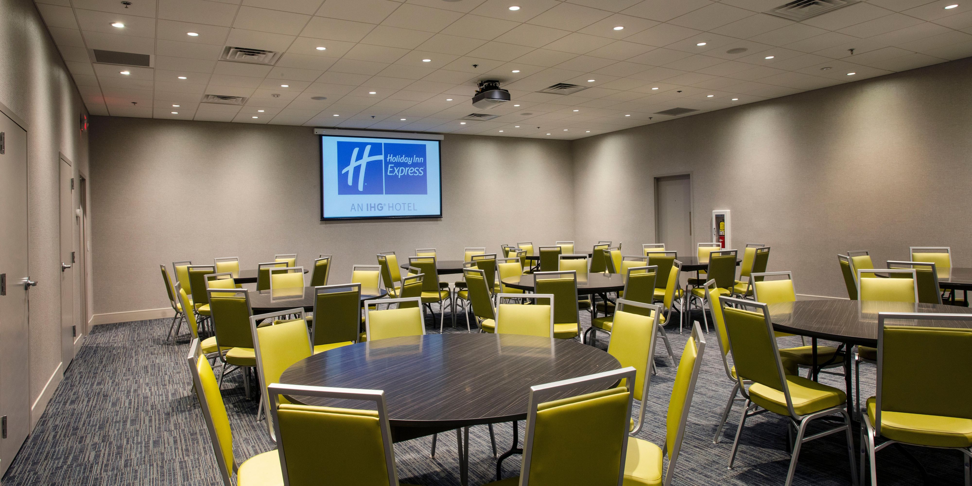 The Holiday Inn Express Athens - University Area boasts three meeting rooms of modernly appointed meeting space. Call now to book your next event!