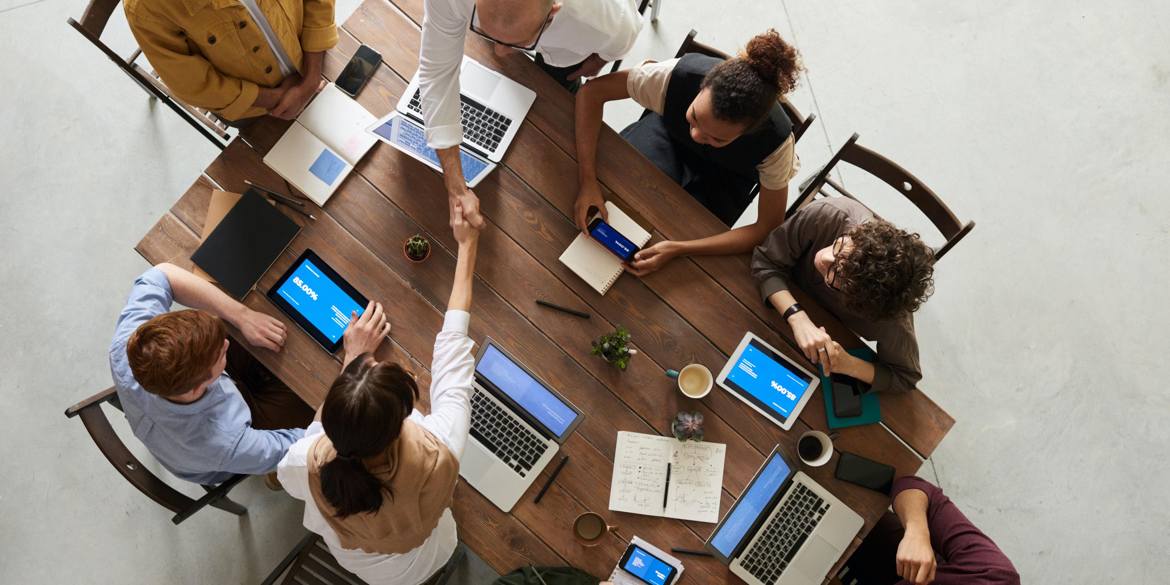 Our newly renovated meeting space is large enough to adapt to social distancing guidelines and still have a productive meeting.