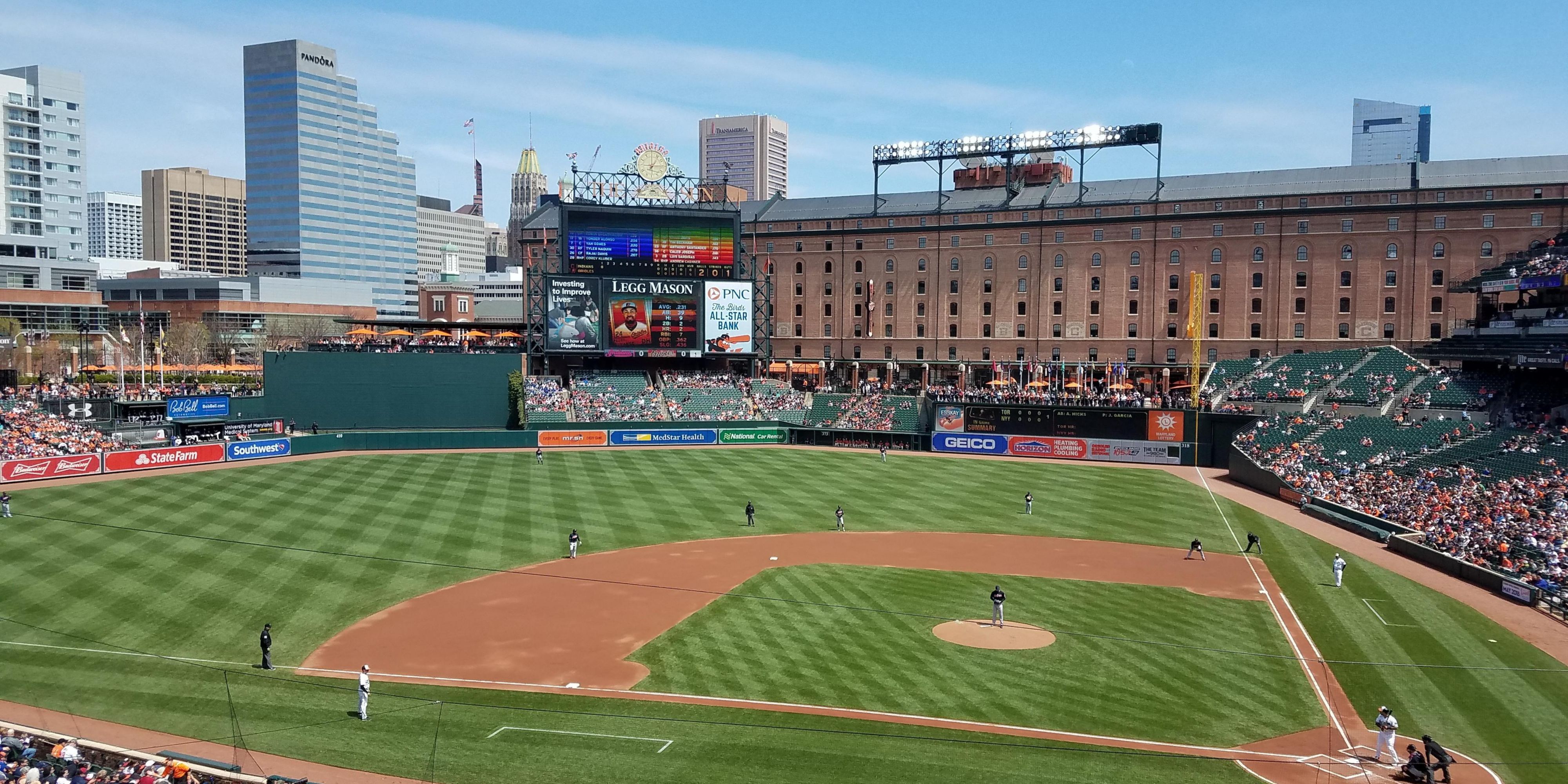 Baseball fans welcome! We're located less than 5 minutes from Orioles Park at Camden Yards! Stay with us and book our Orioles Park Package now!