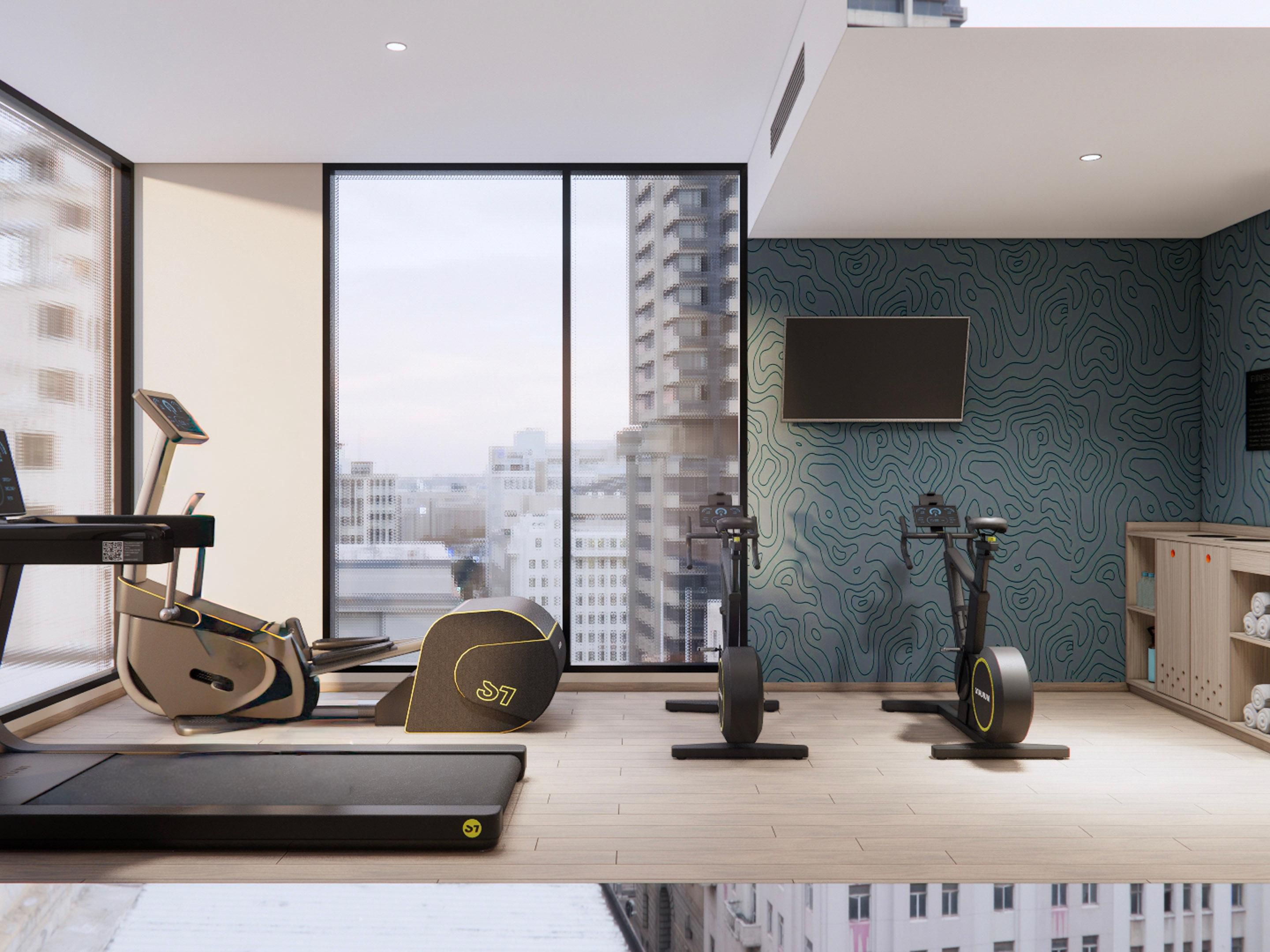 Gym area for your active and healthy lifestyle