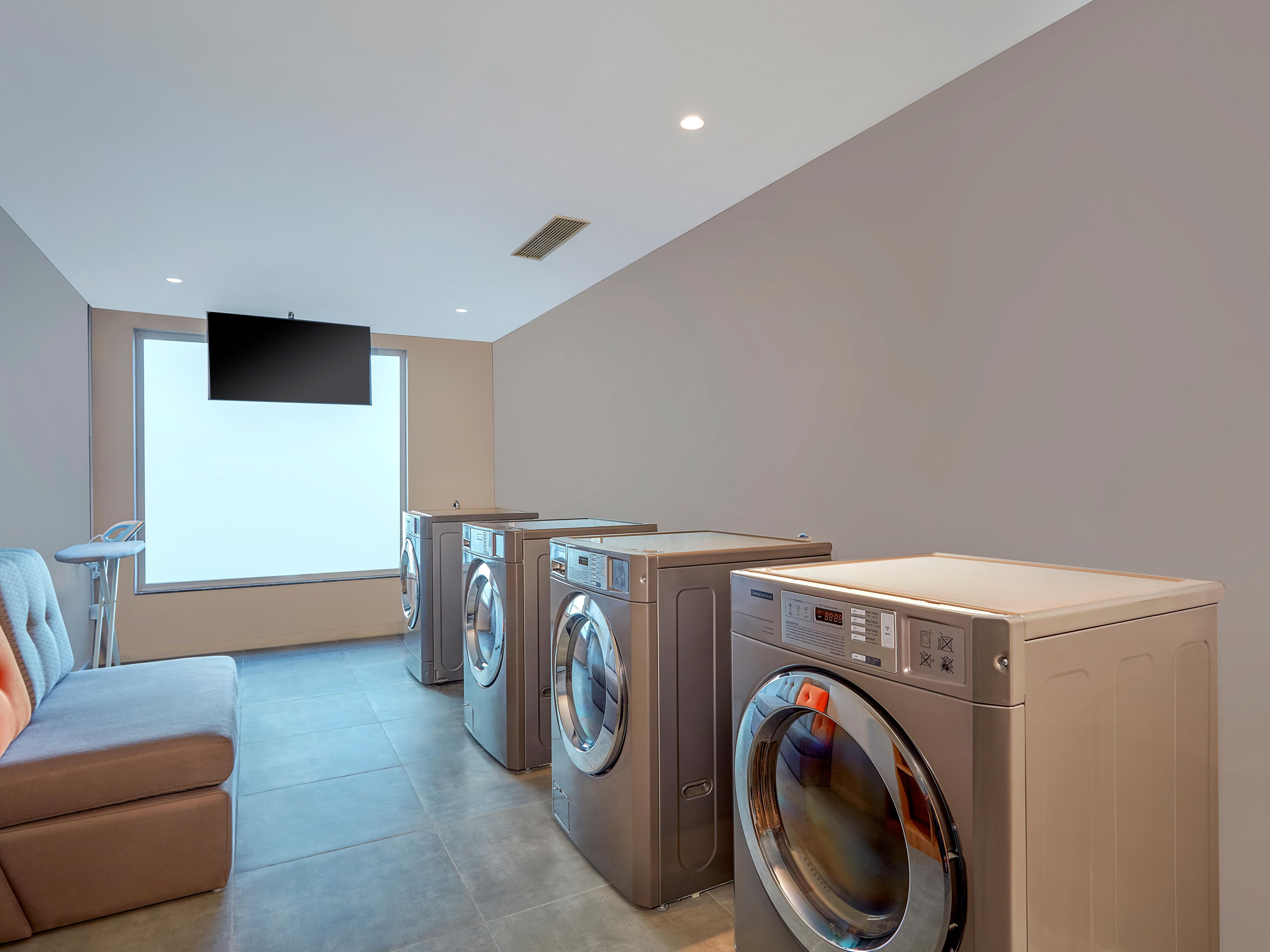 Self service Laundry facility on Level 2