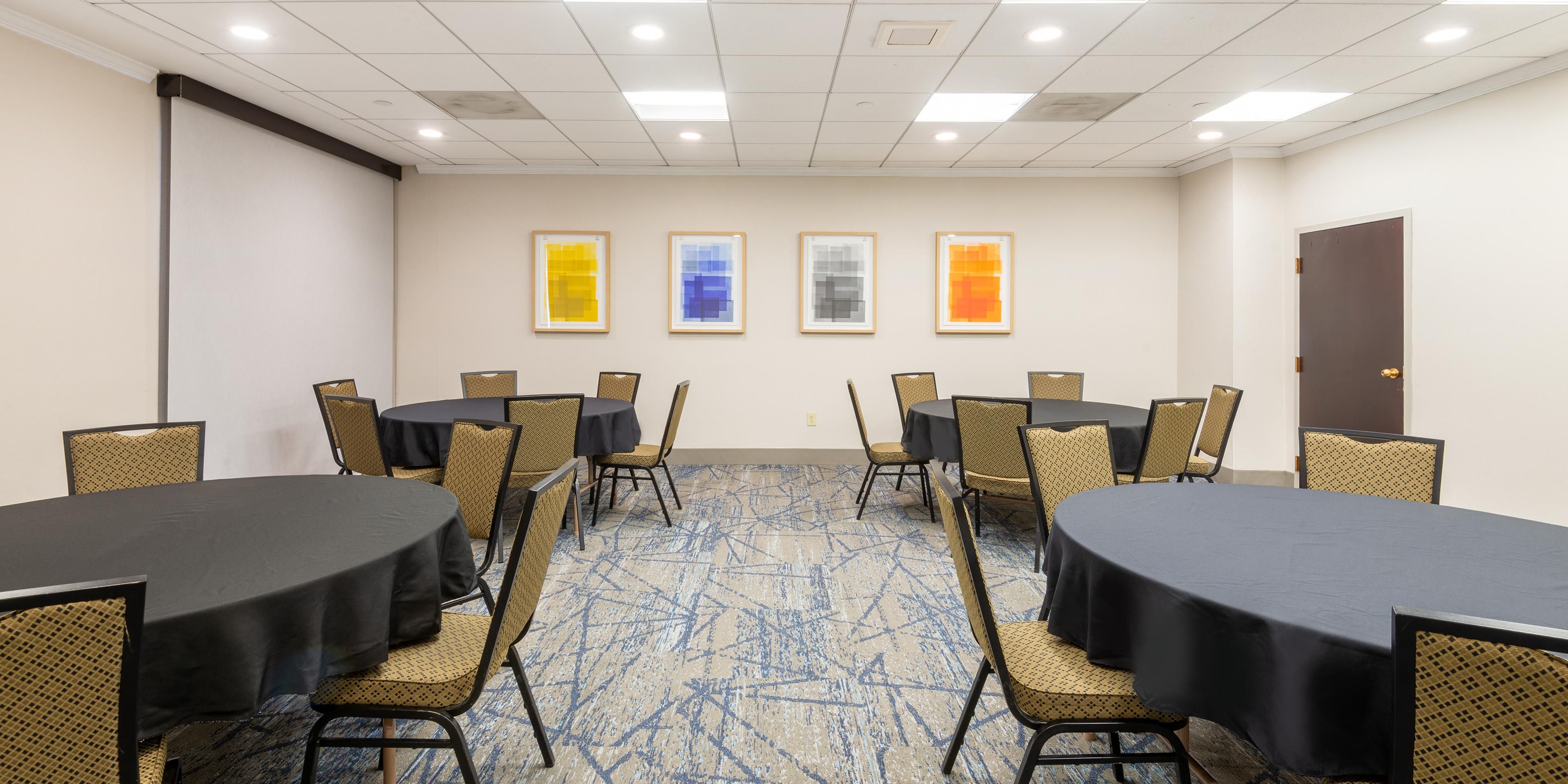 The Franklin Room is available to rent for your next small meeting or social event. Contact the sales department to reserve and organize your event. Have us handle the refreshments or bring in your own. You decide!