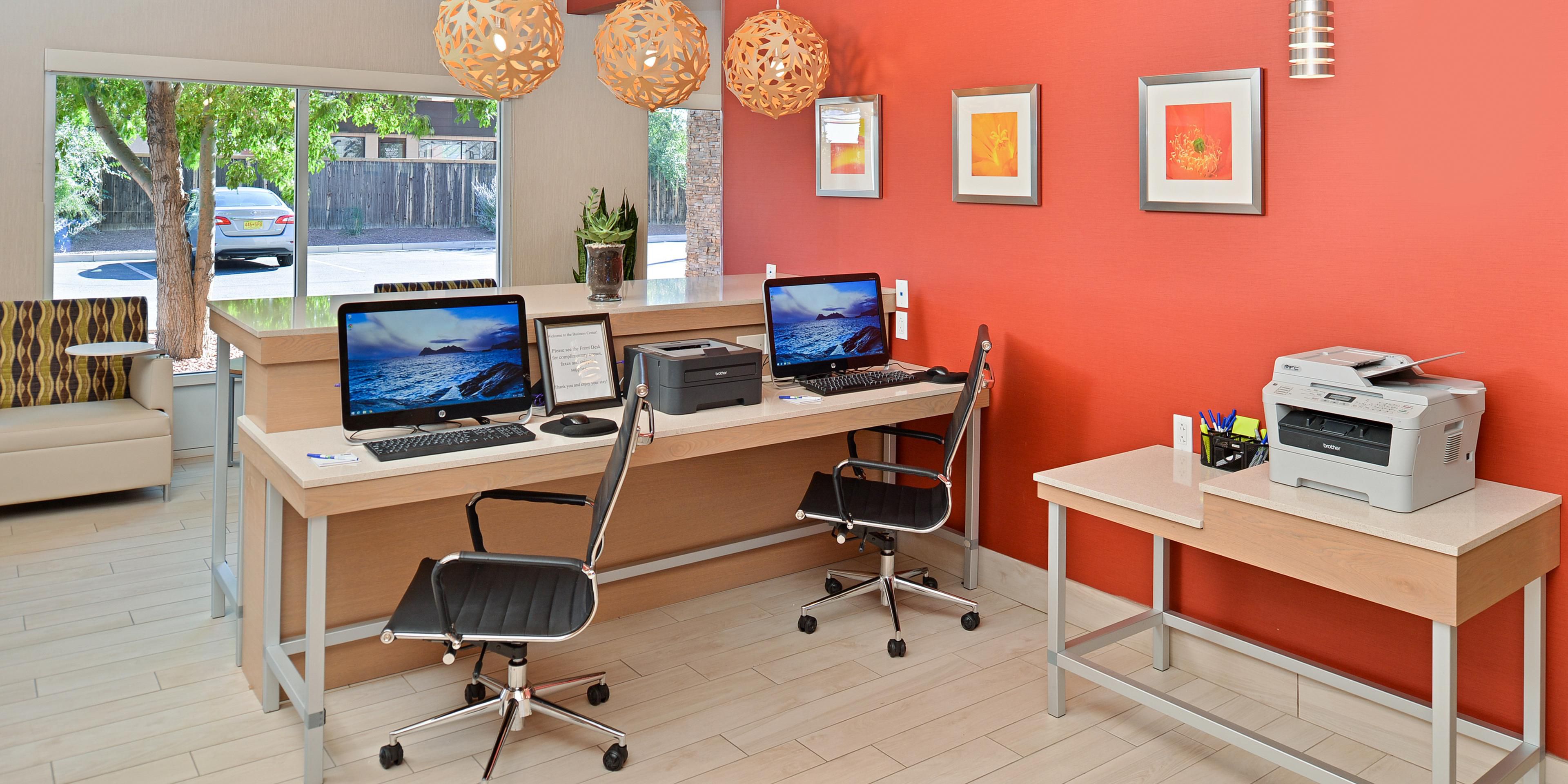 Stay connected with family and friends during your stay with our wireless internet access throughout the hotel.
