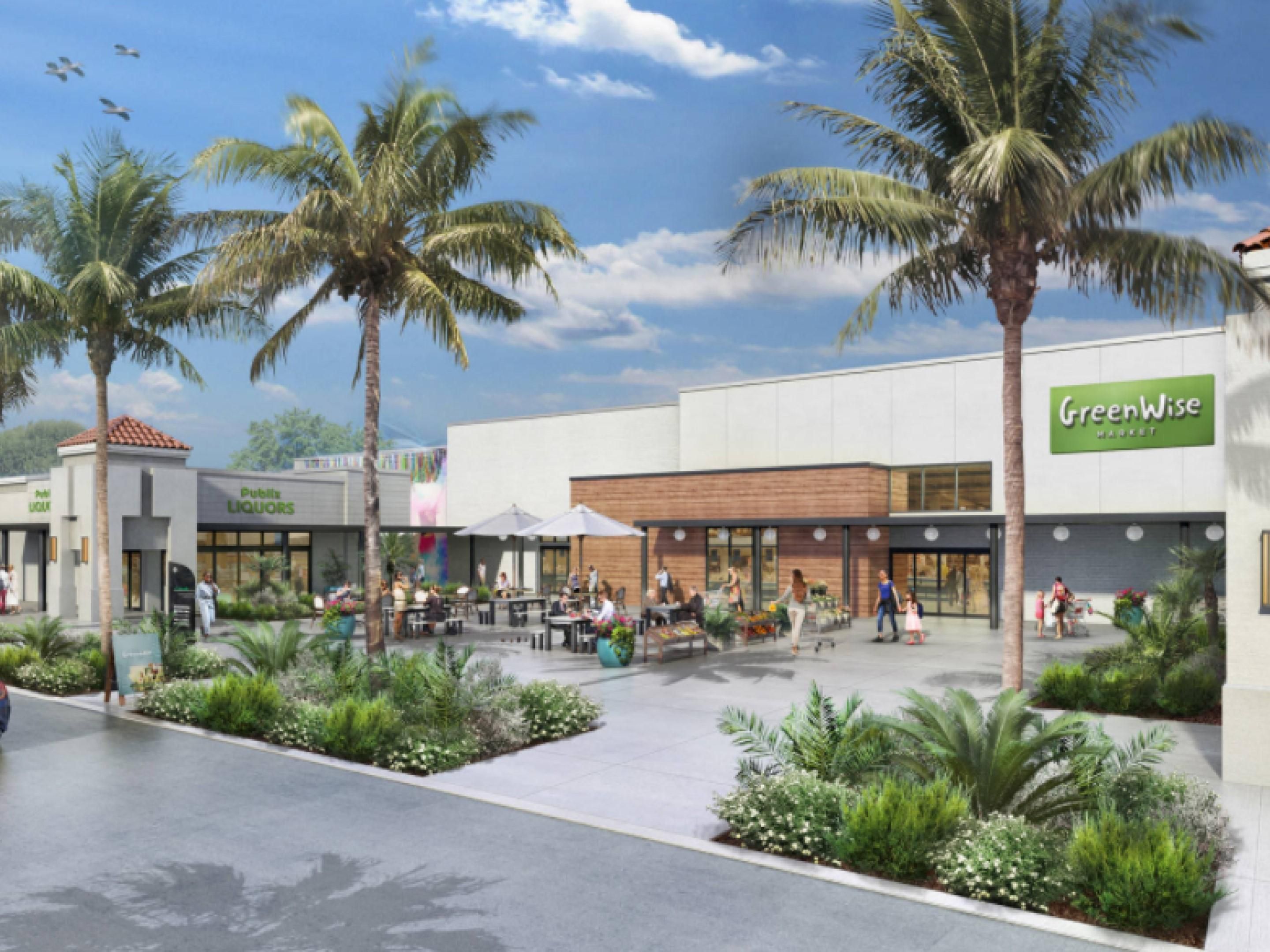 At just walking distance, the GreenWise market is your best option to grab a quick bite whether it be something from the sushi kitchen or grocery shop. GreenWise (by Publix) Market offers a large variety of organic, specialty, and traditional grocery items in a relaxed atmosphere. 