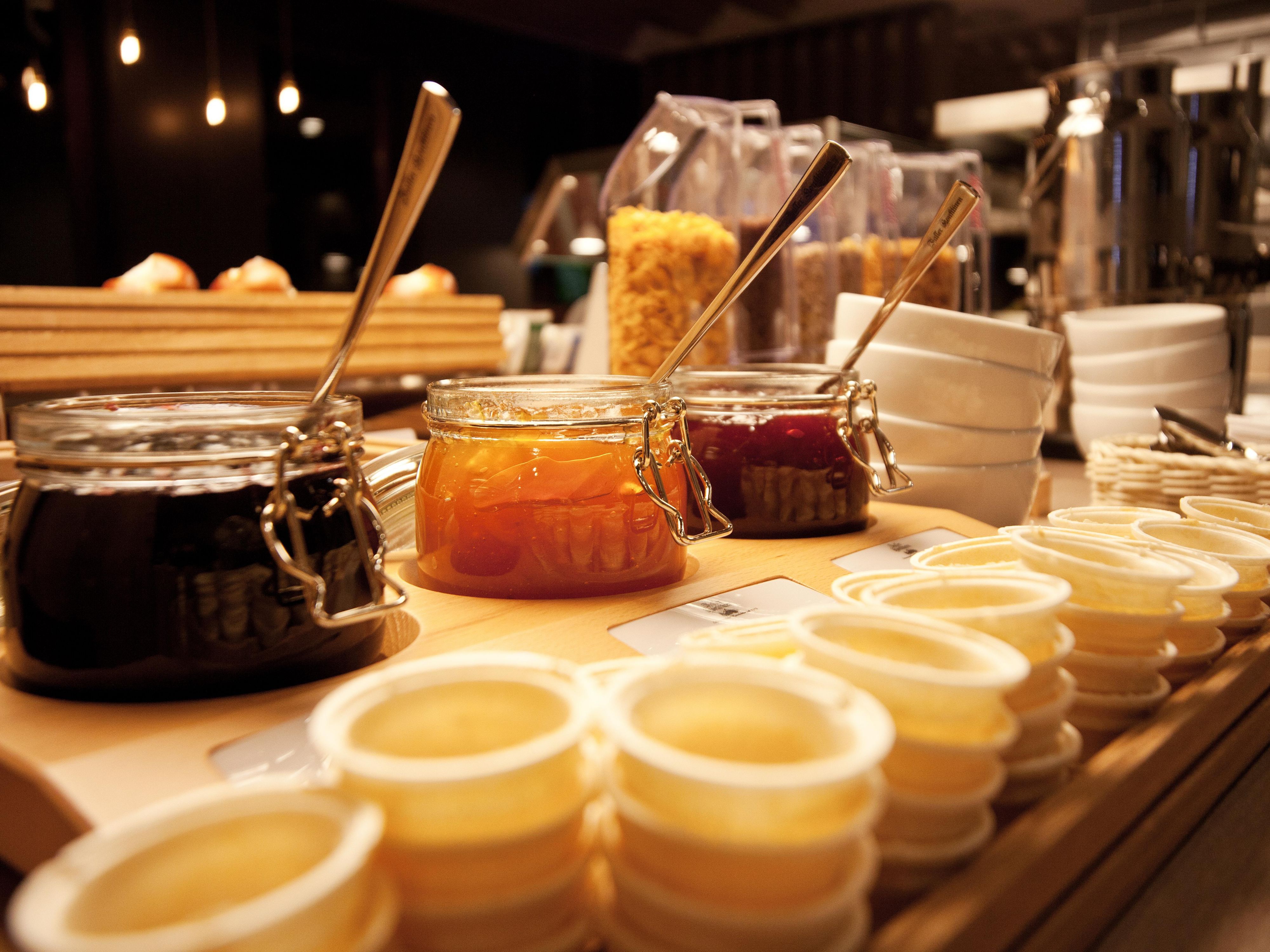 Genießen Sie unser Frühstücksbuffet