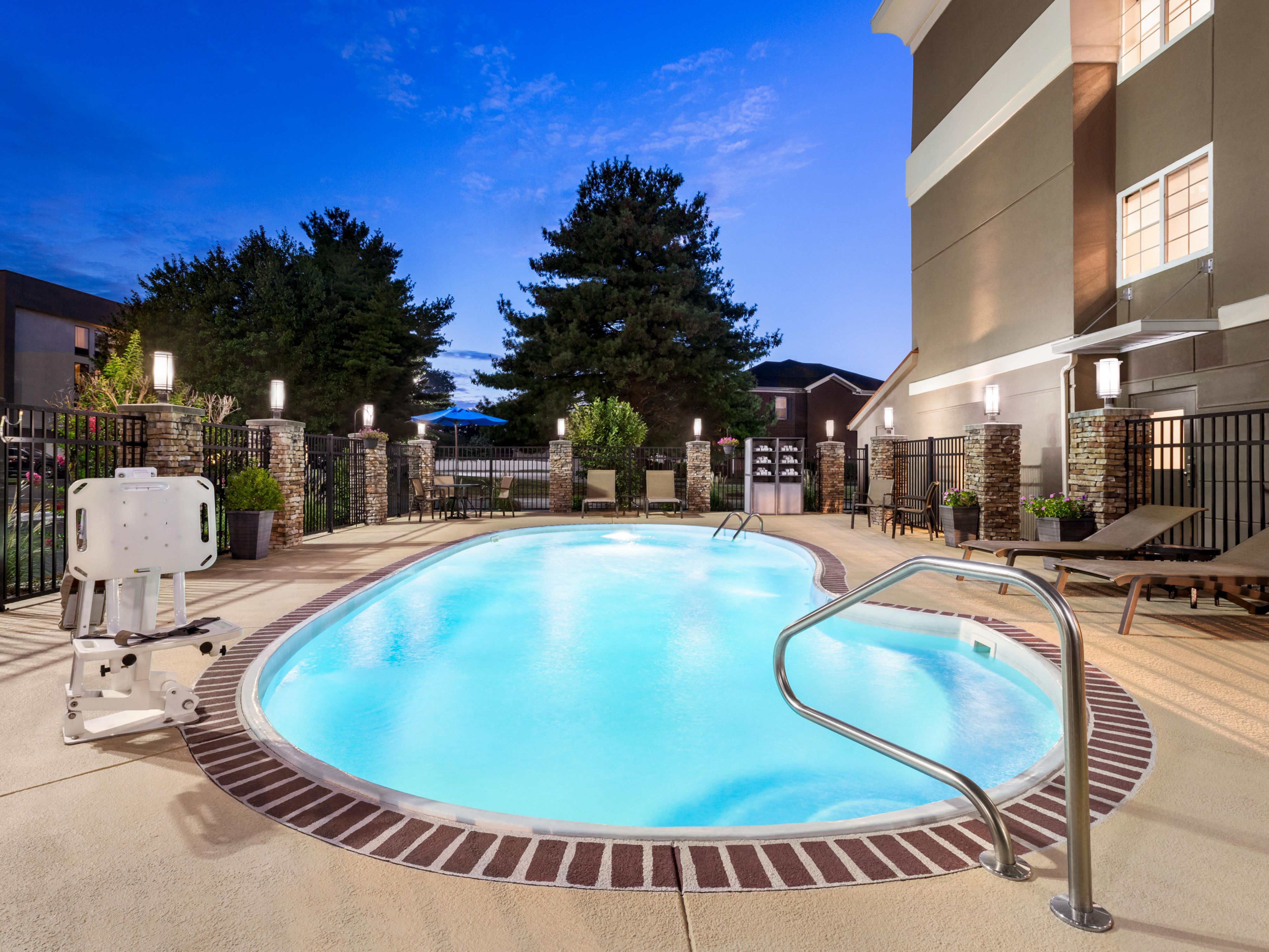 Relax in the sunshine and get some respite from the heat. Open Memorial Day through Labor Day.