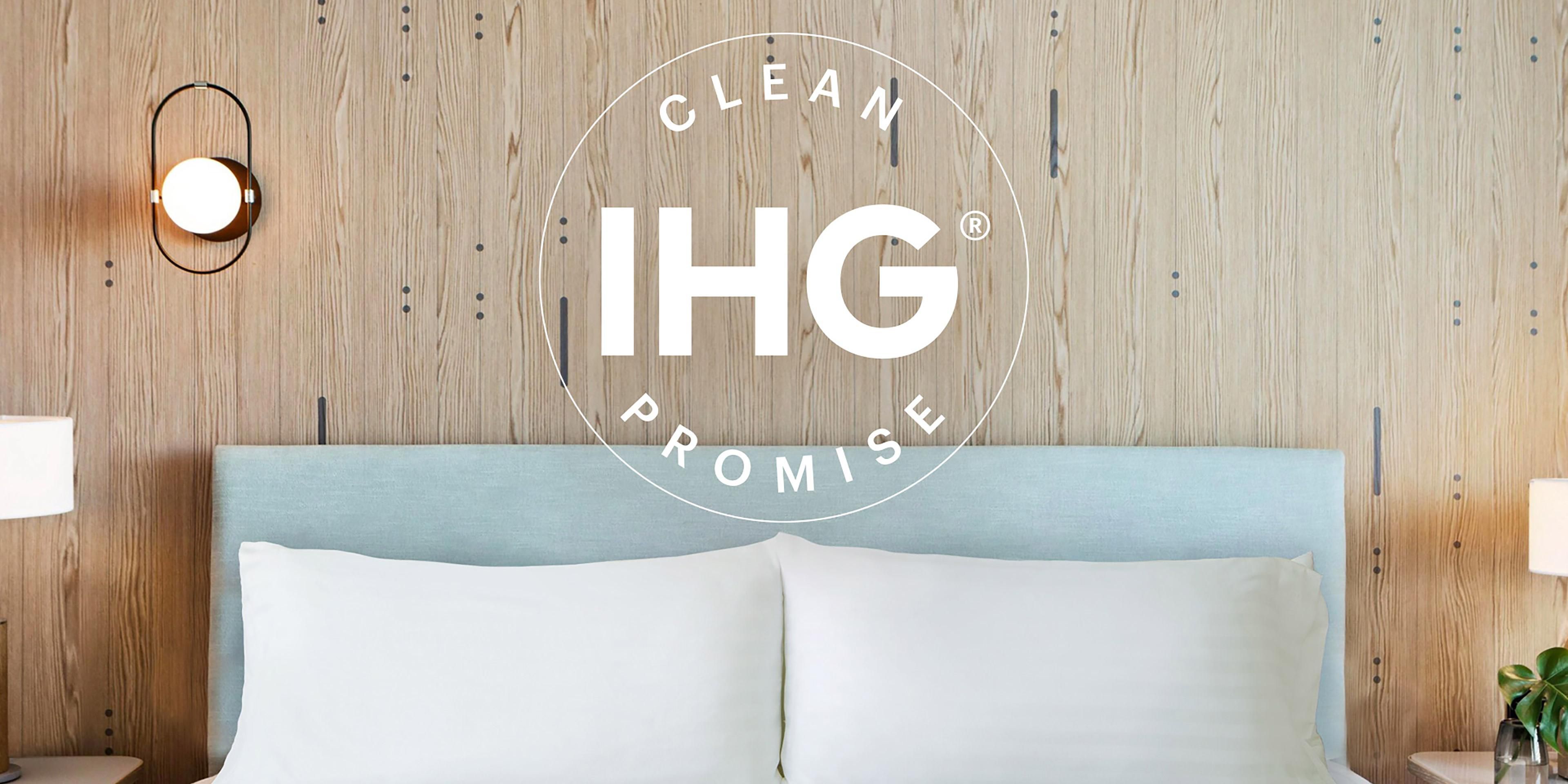 IHG has a long-standing commitment to rigorous cleaning procedures. This IHG Way of Clean program is now being expanded with additional COVID-19 protocols and best practices. 