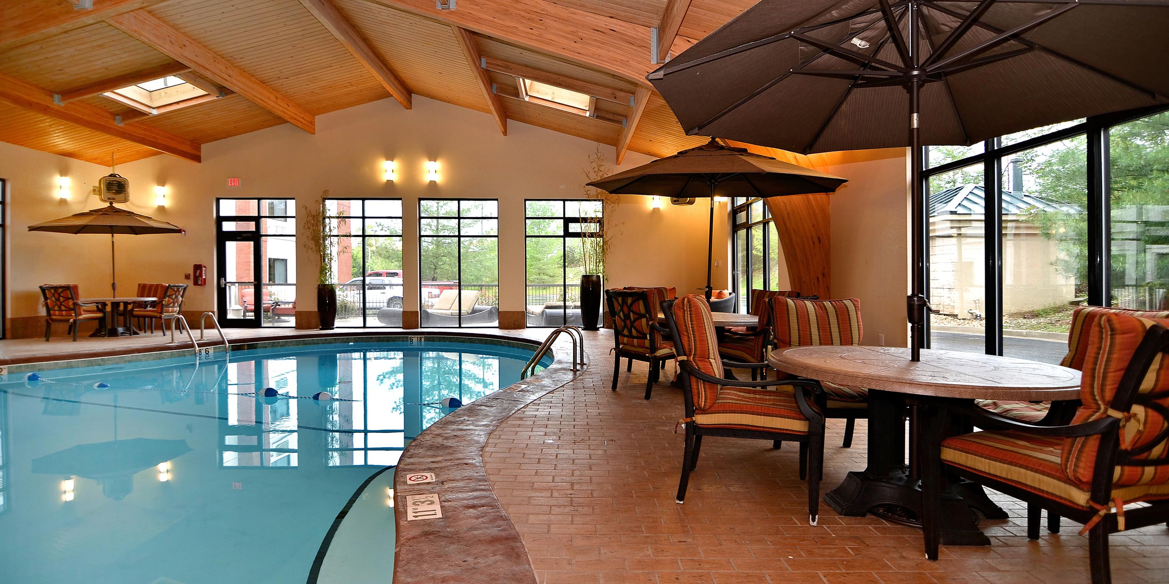 Enjoy swimming year round in the comfort of our Indoor Pool.
