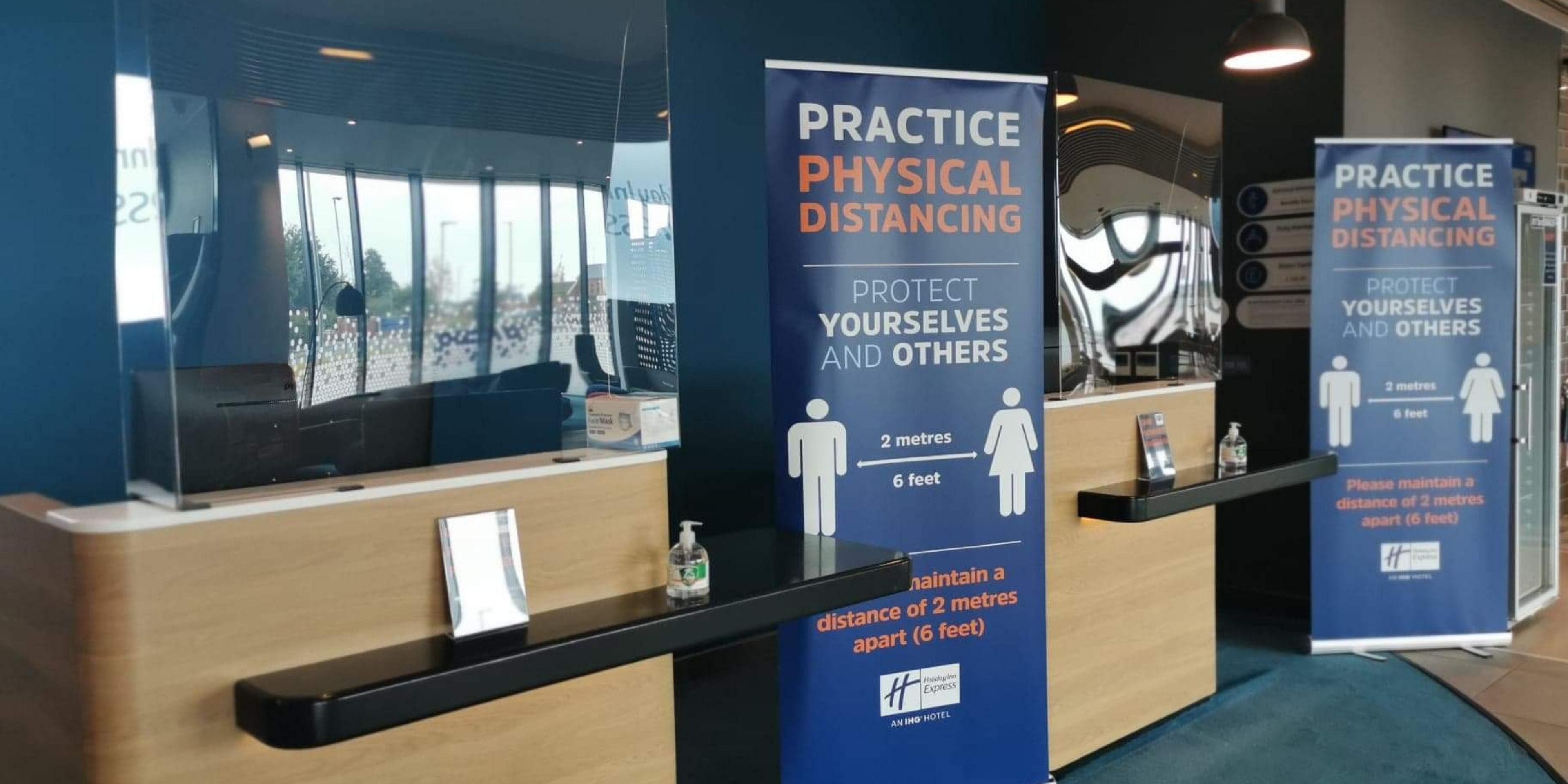 In these ever changing times you can trust in us to make sure both you and our team are safe, and that we are in line with the most up to date guidance. 
We look forward to welcoming you to The Holiday Inn Express Bridgwater.   
