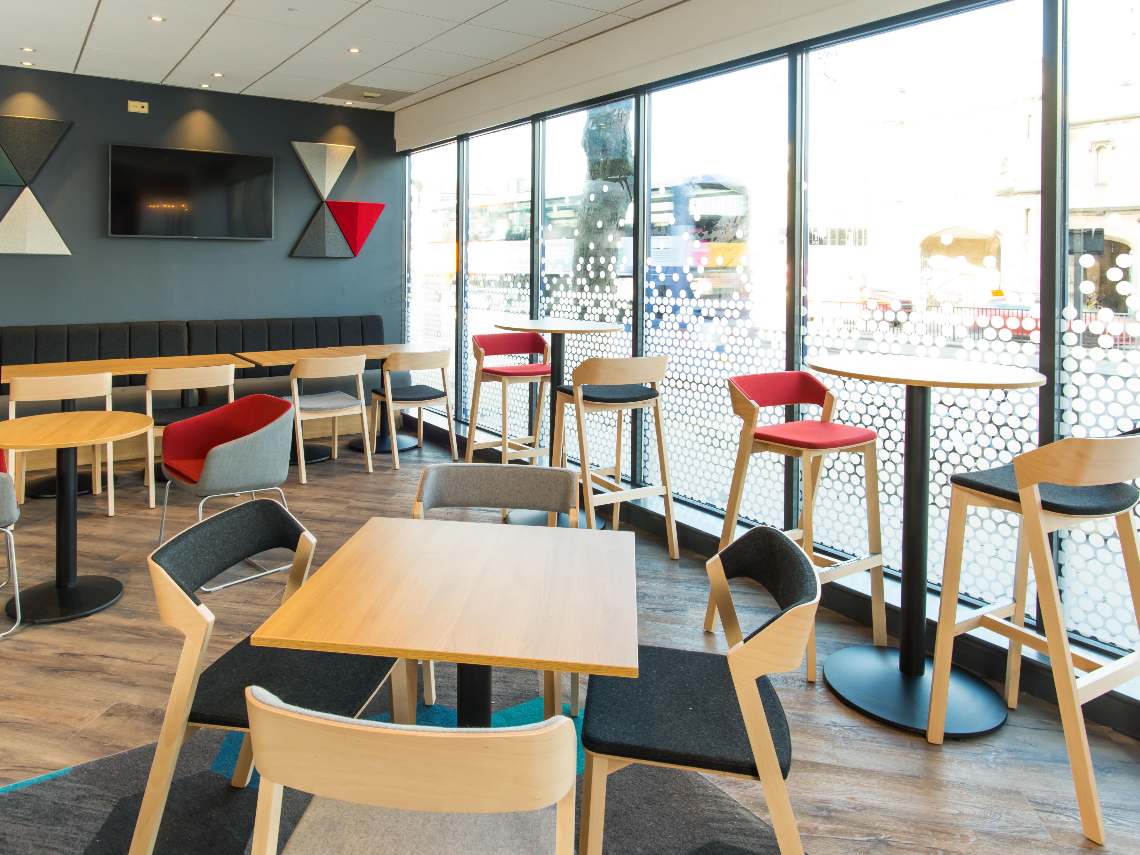 Relax in our contemporary lounge, in the heart of Bristol