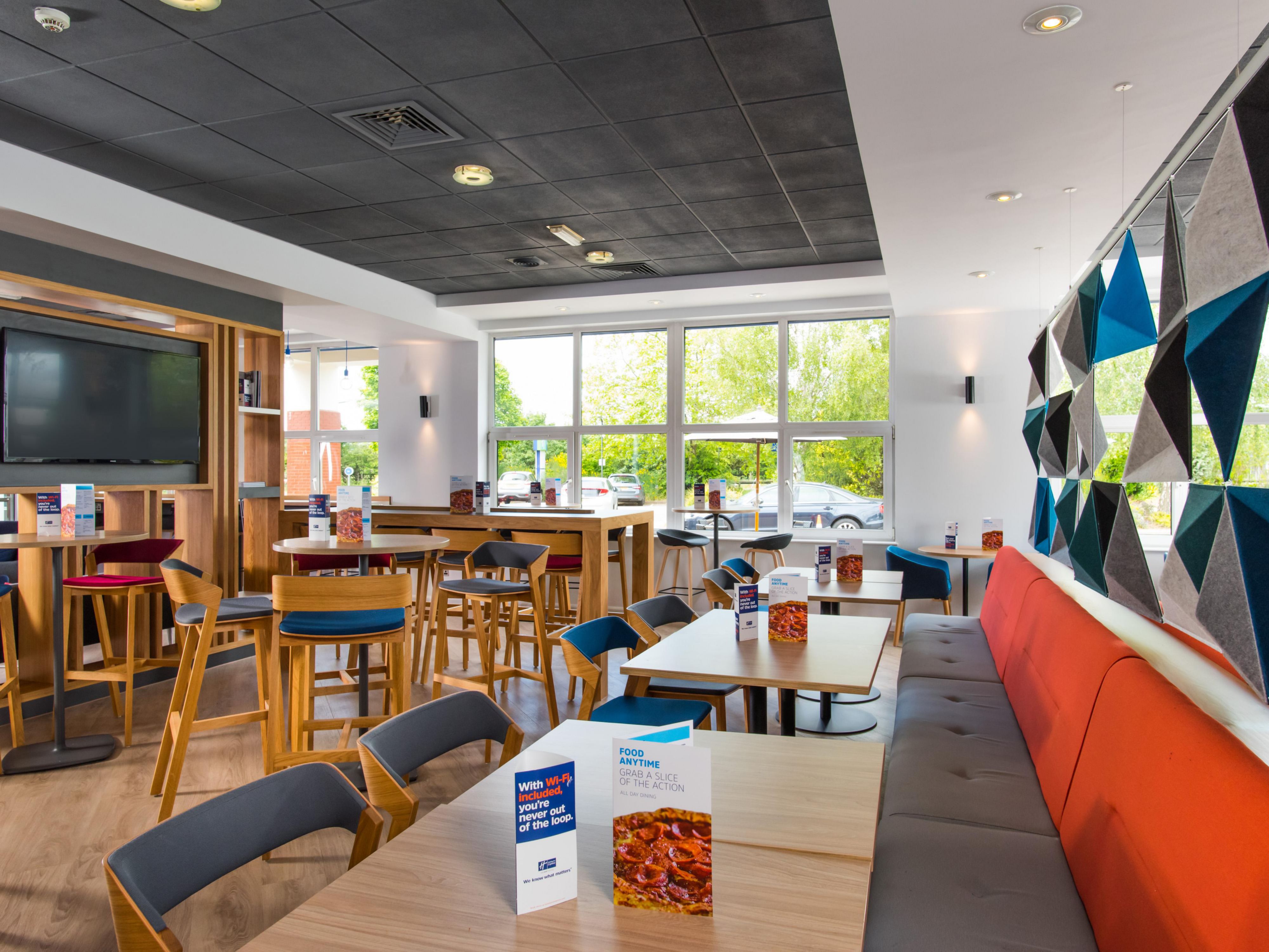 Enjoy a delicious dinner in our Express Cafe Bar, served every evening with some items available 24/7.
