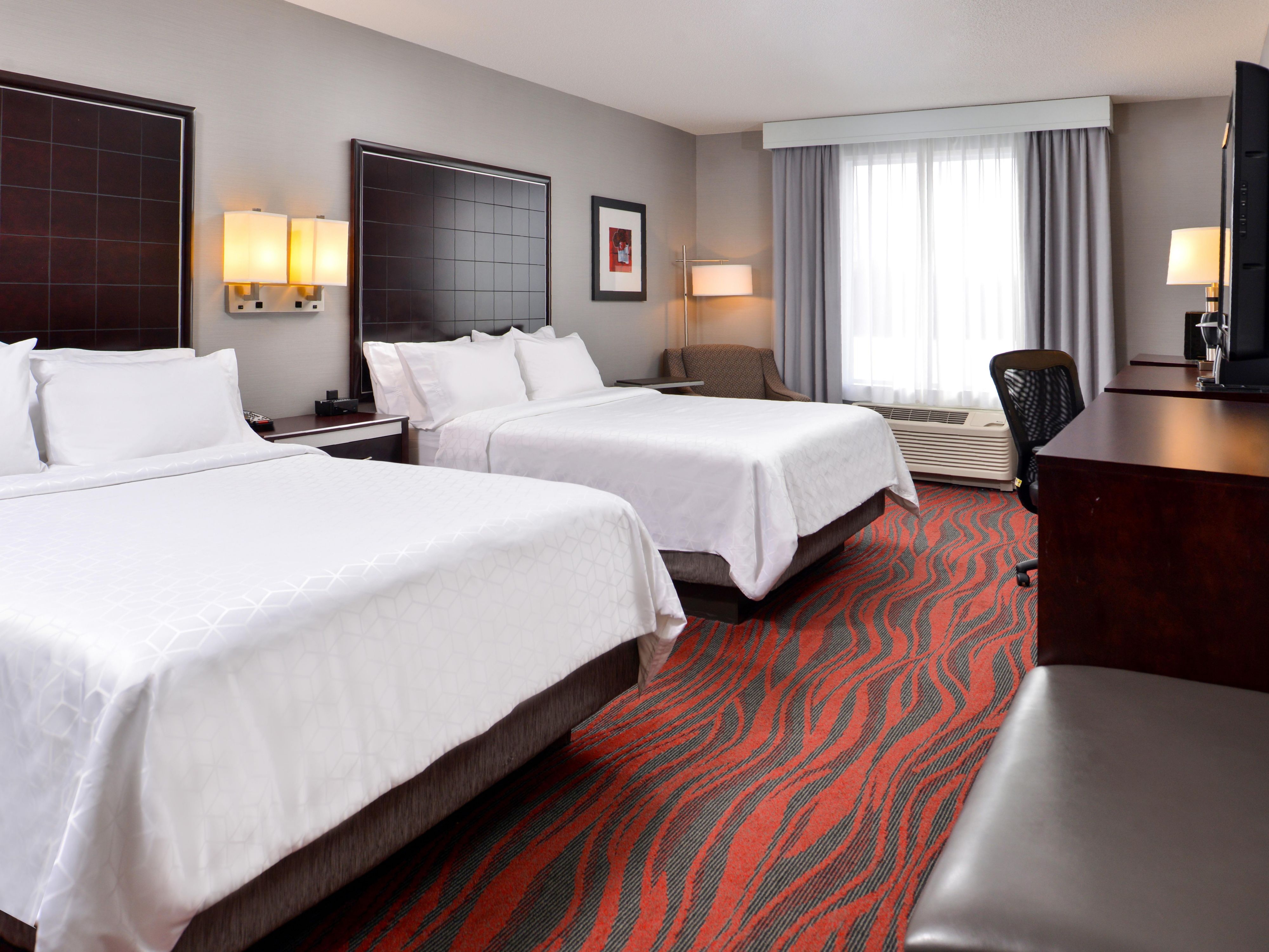 Relax in our 2 Queen Bed Rooms