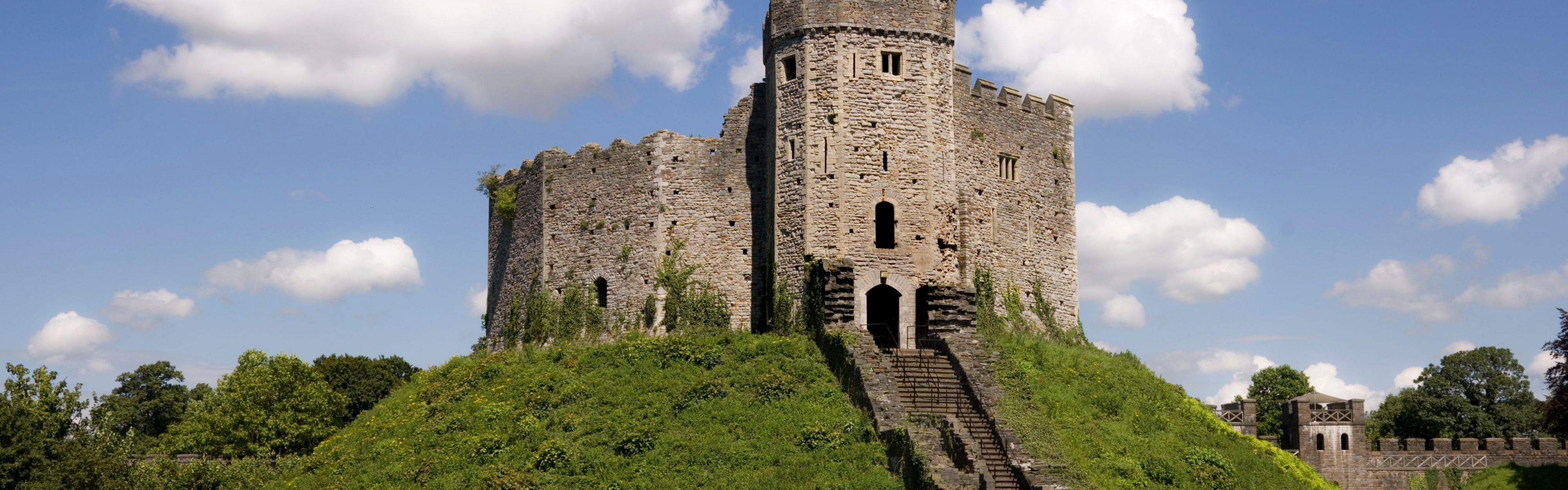 Climb the Norman Keep at Cardiff Castle for views across the city.
