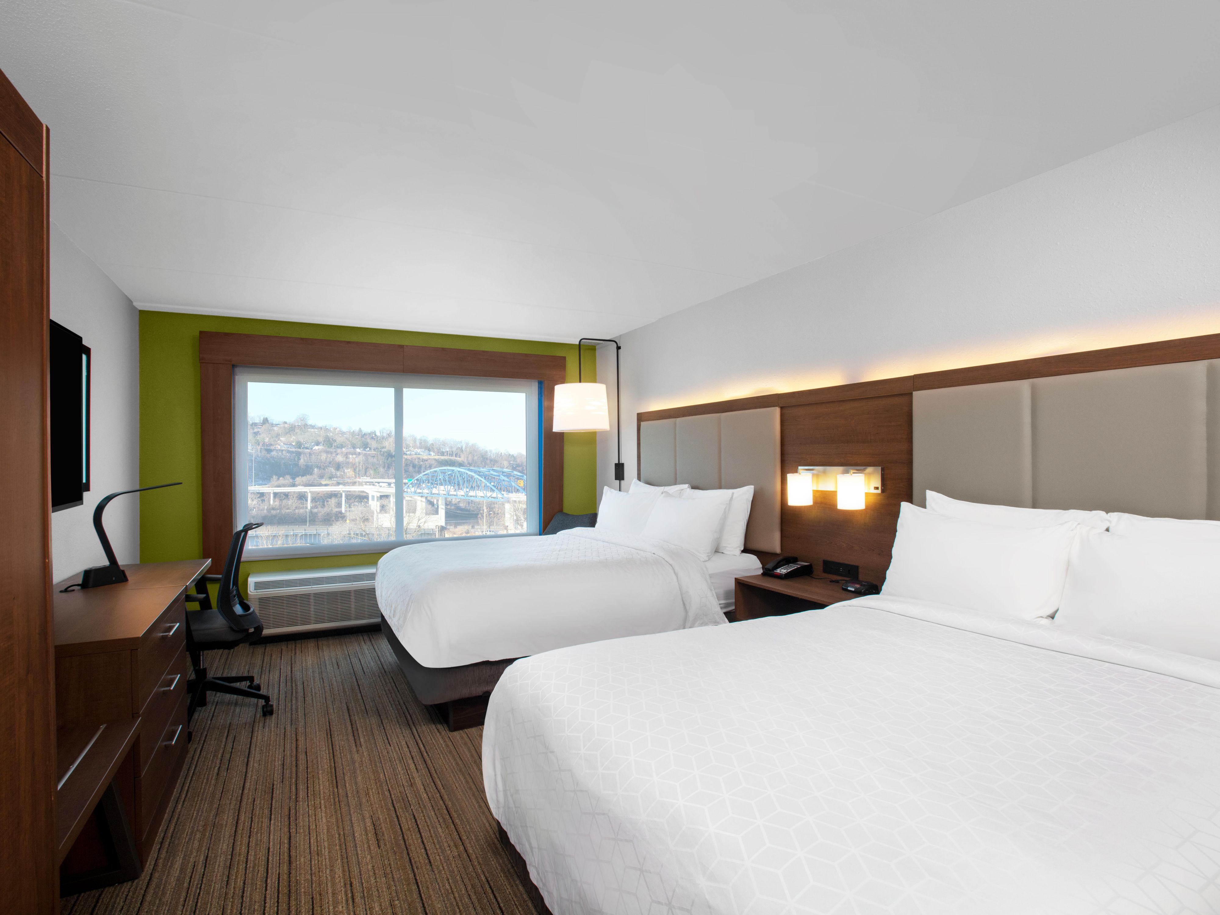 Guest room with two queen beds