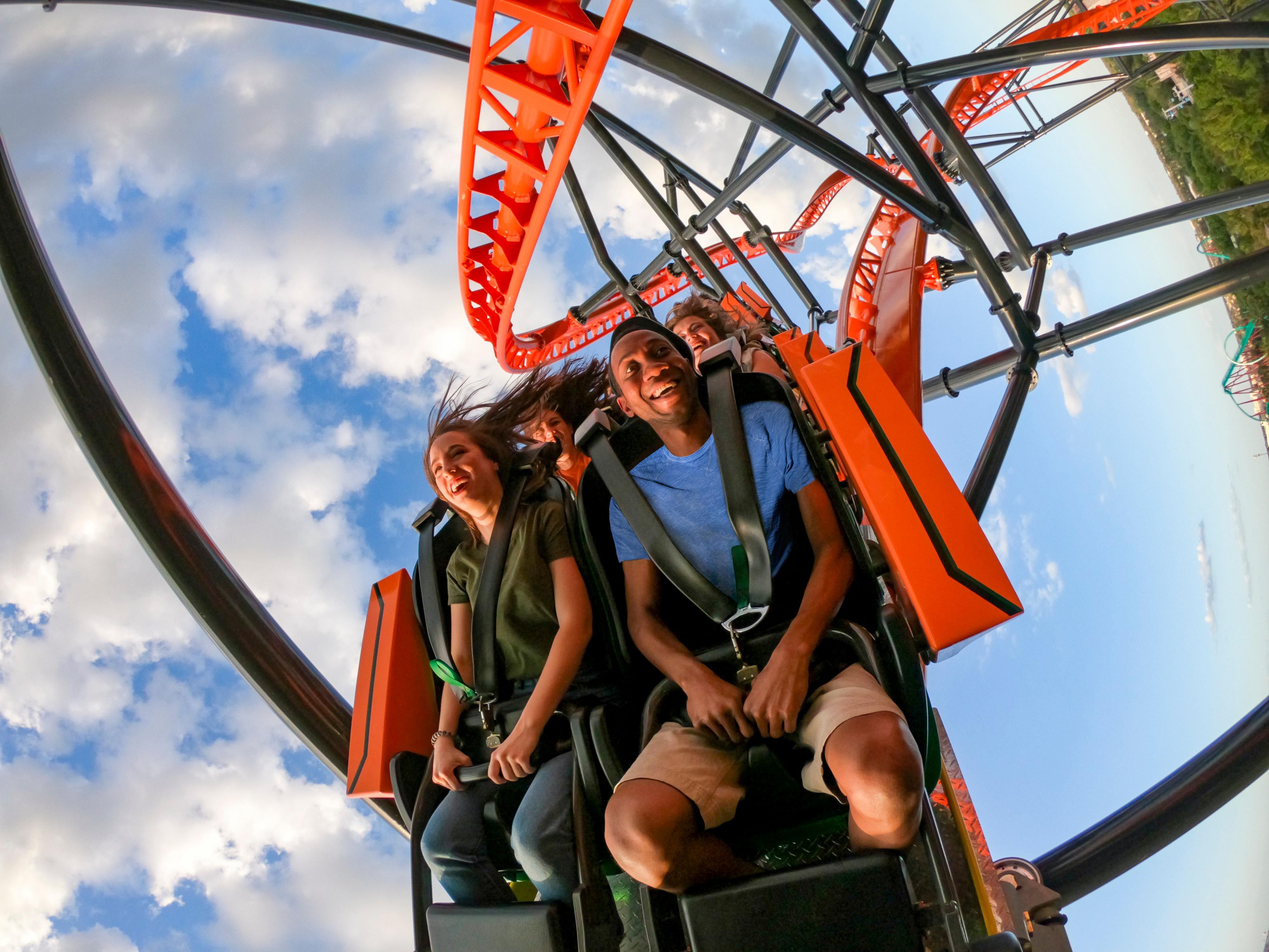 Busch Gardens® Tampa Bay triple-launch steel coaster Tigris