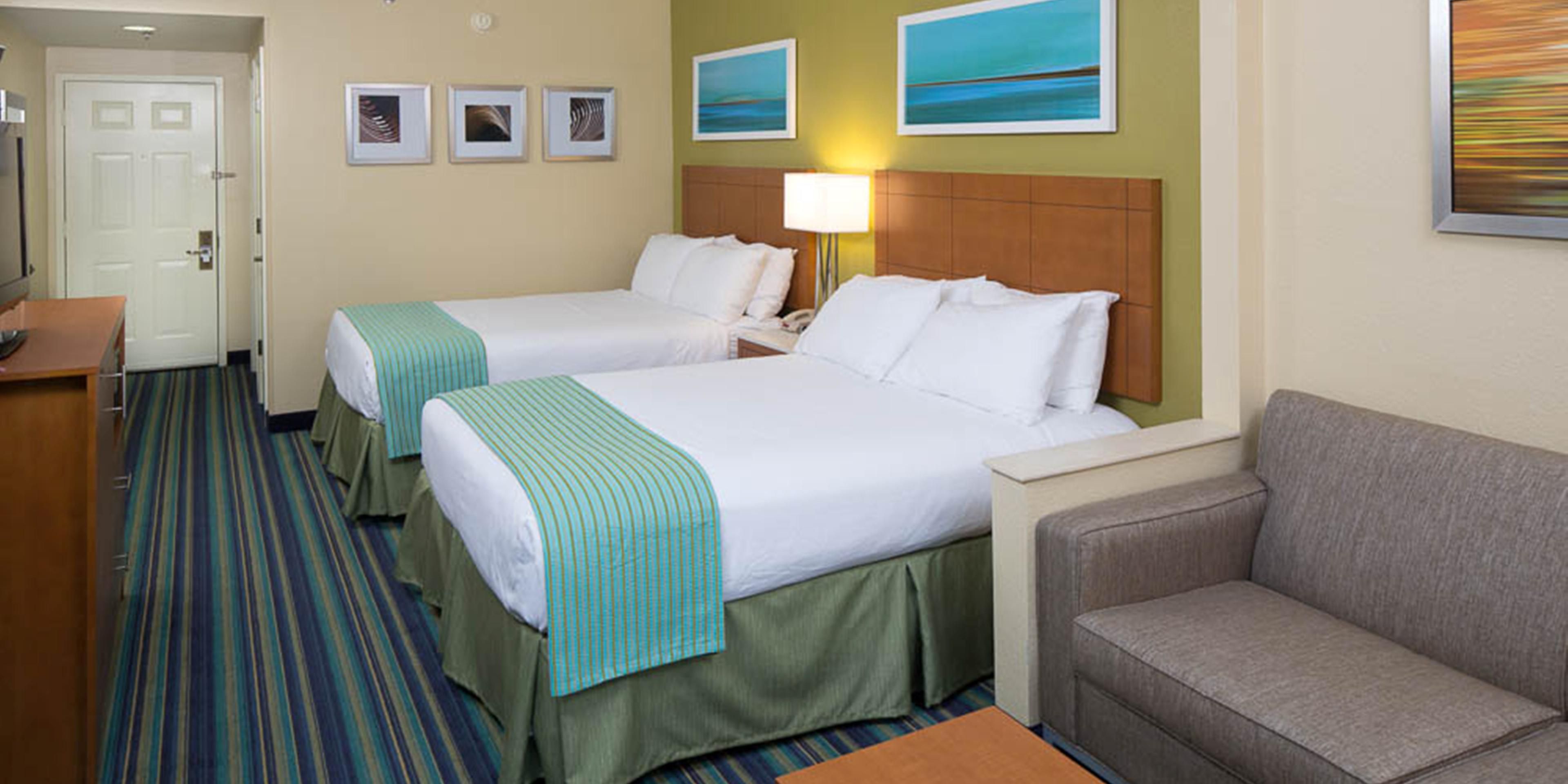 Let your car relax and recharge at our station while you relax in your guestroom. 