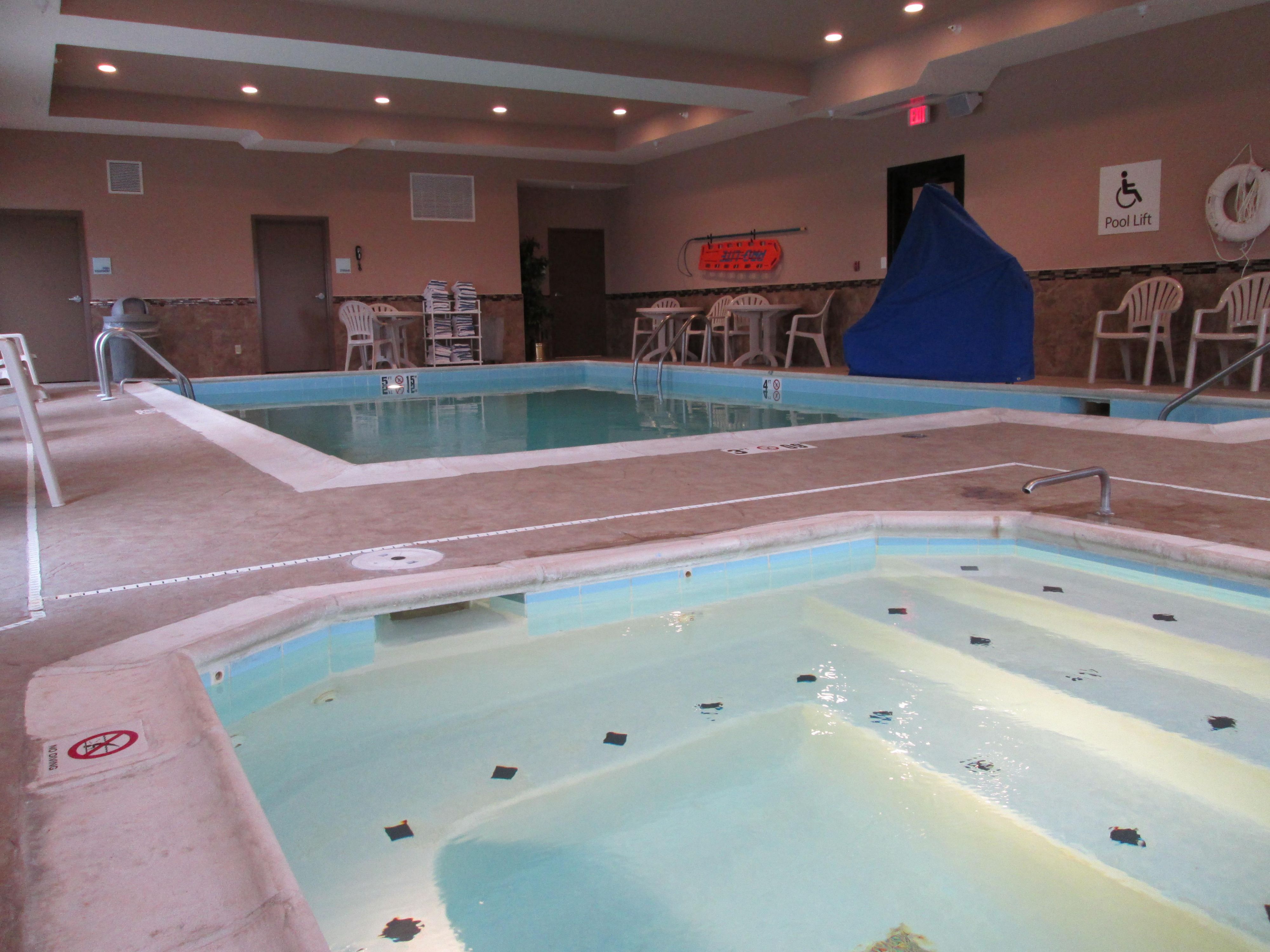 Our swimming pool is a perfect retreat for health and wellness.