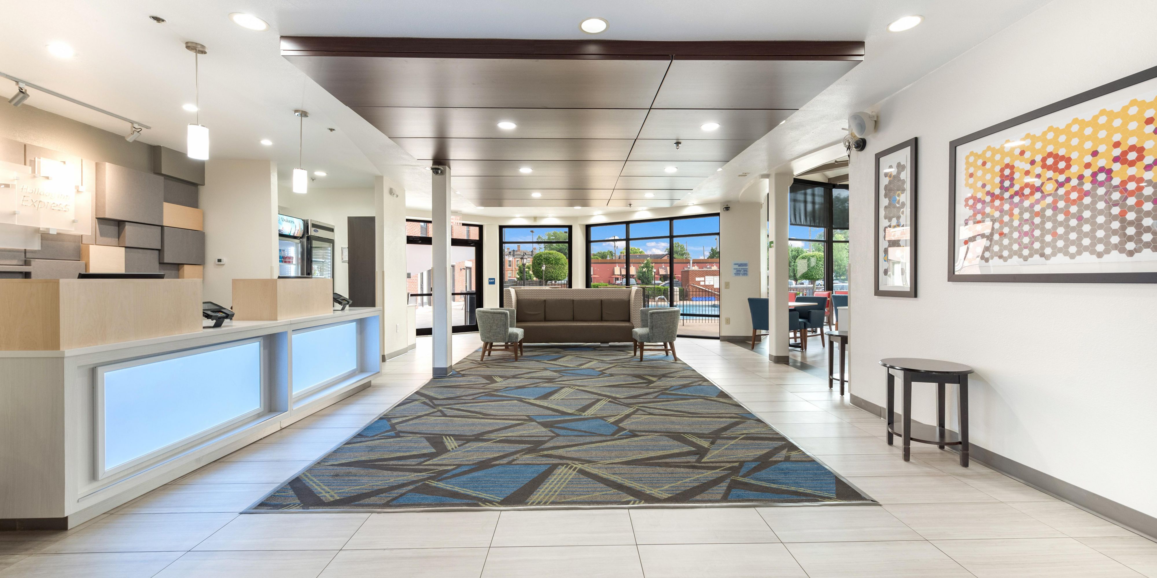 Our Holiday Inn Express is located right in the heart of German Village in Downtown Columbus, Ohio. Close to all major attractions and highways, our hotel accommodations have everything your guests will need for a convenient stay in beautiful Downtown Columbus, Ohio.