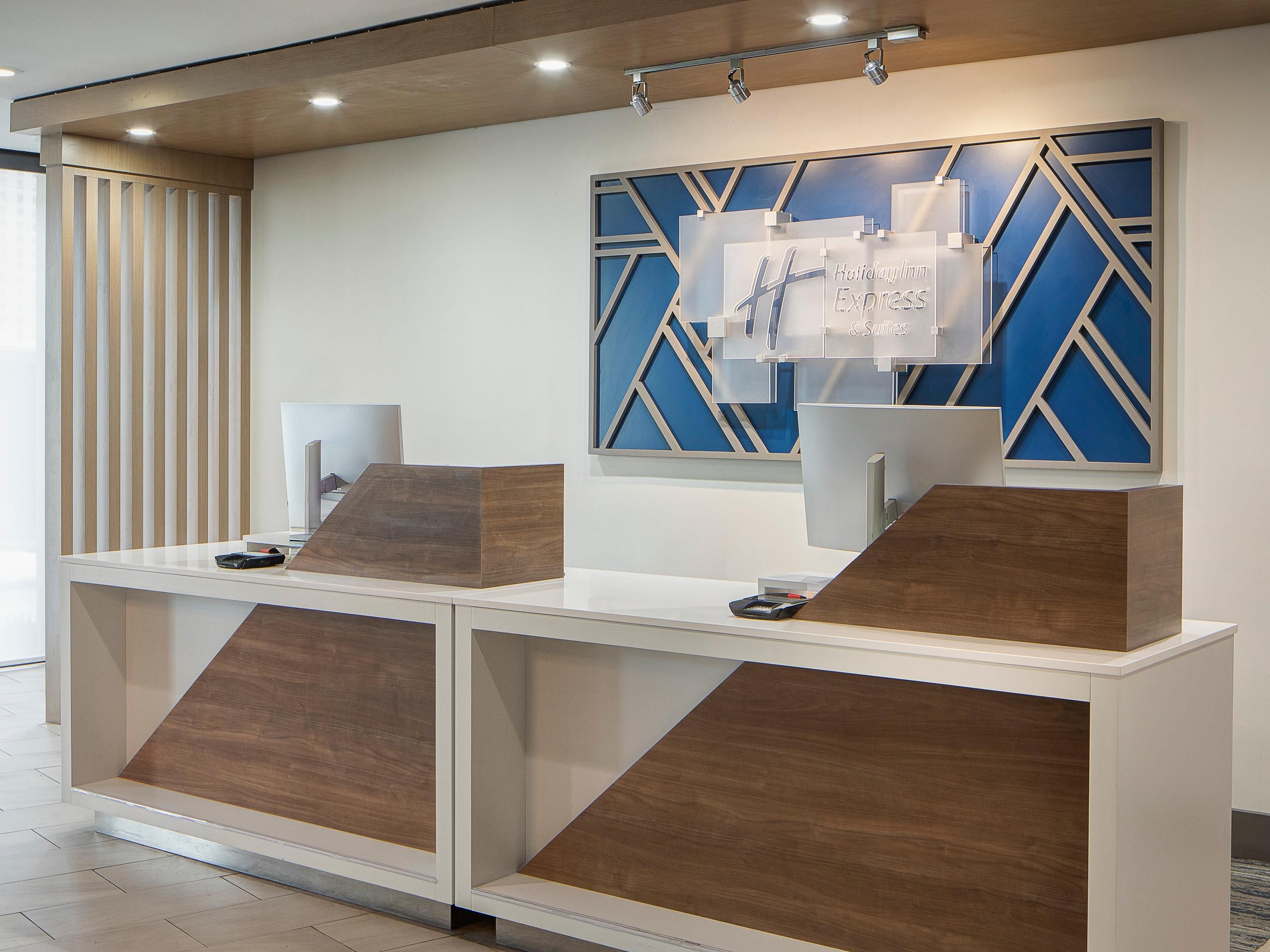 Front Desk - Start your stay with a warm welcome