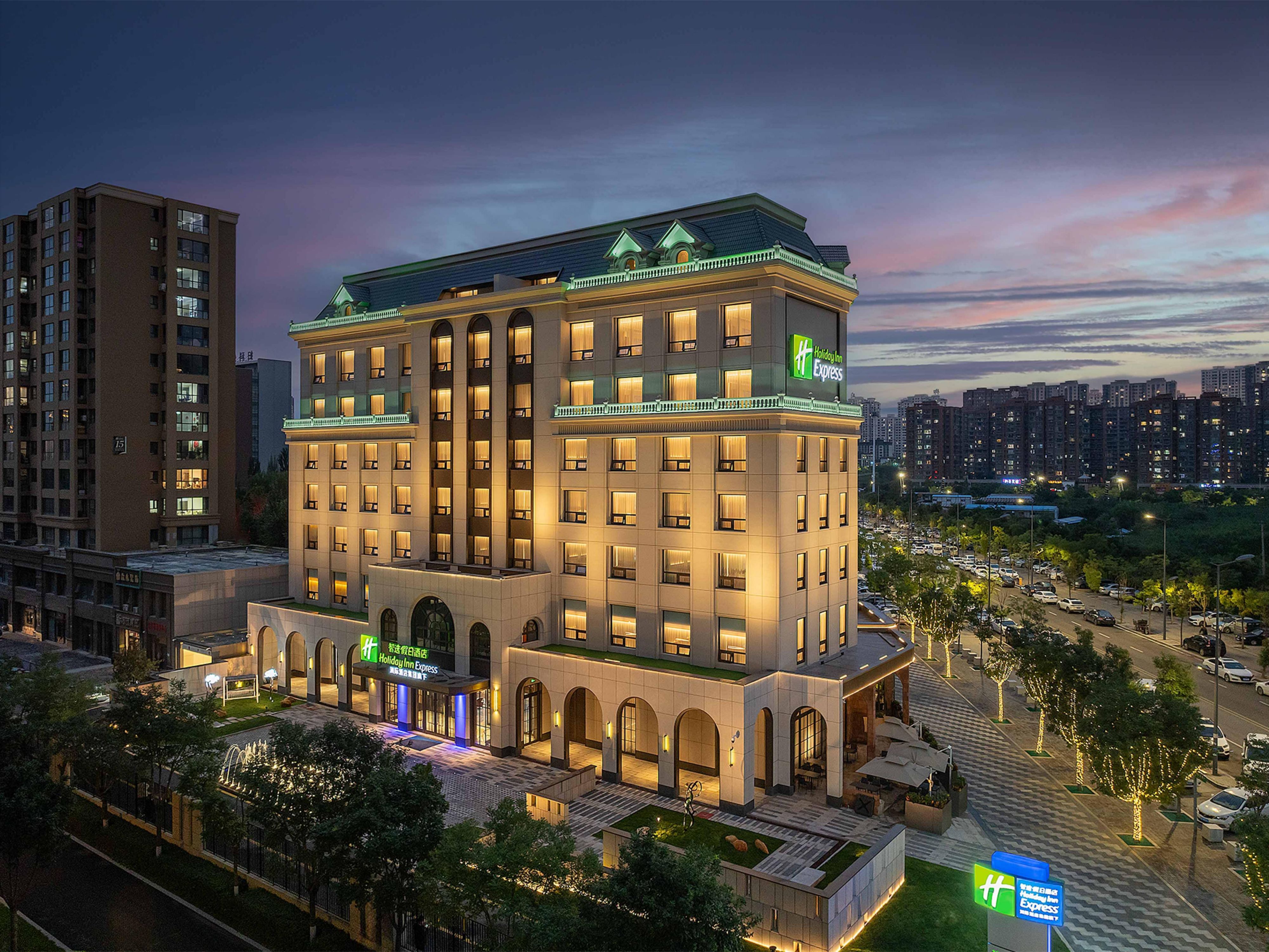 Äußeres des Hotels