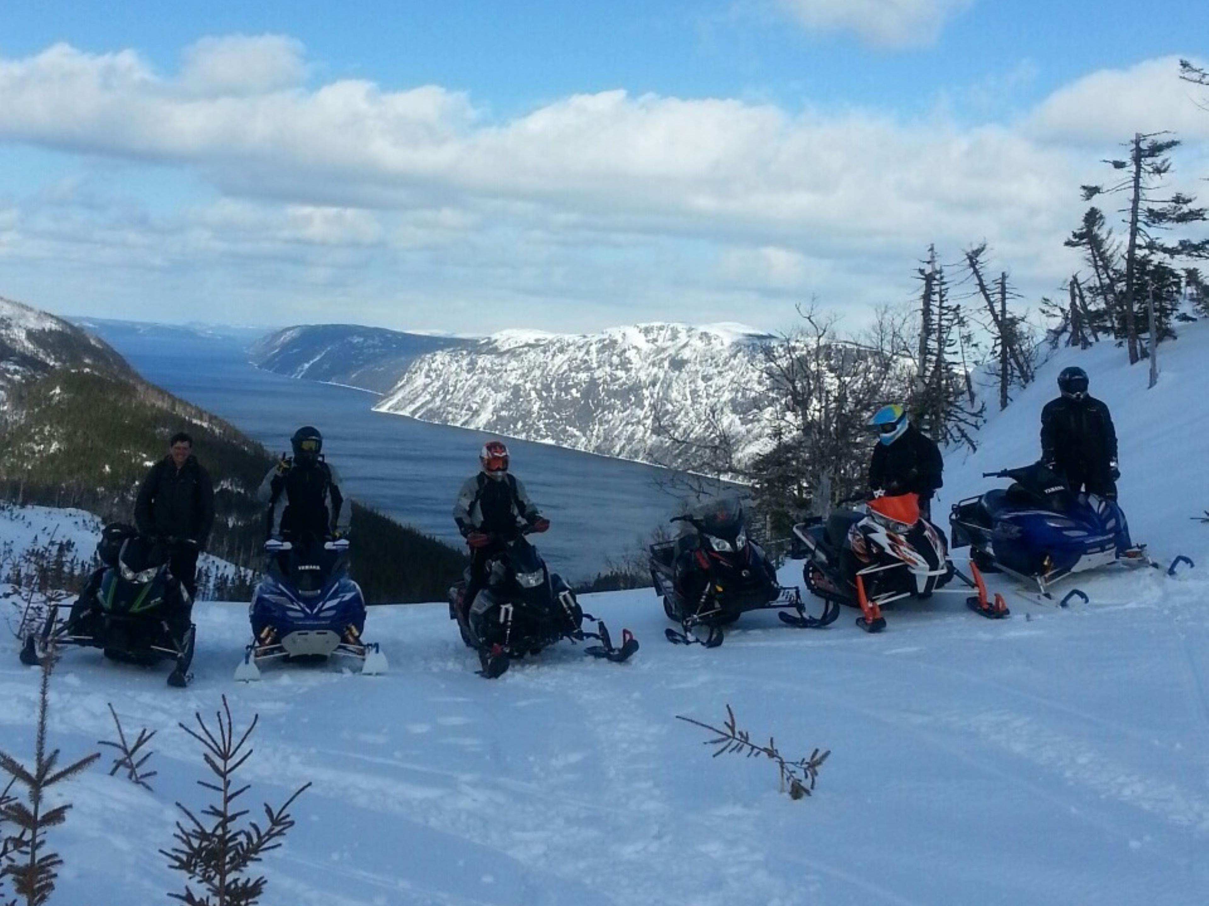 Experience a fun snowmobiling adventure!
