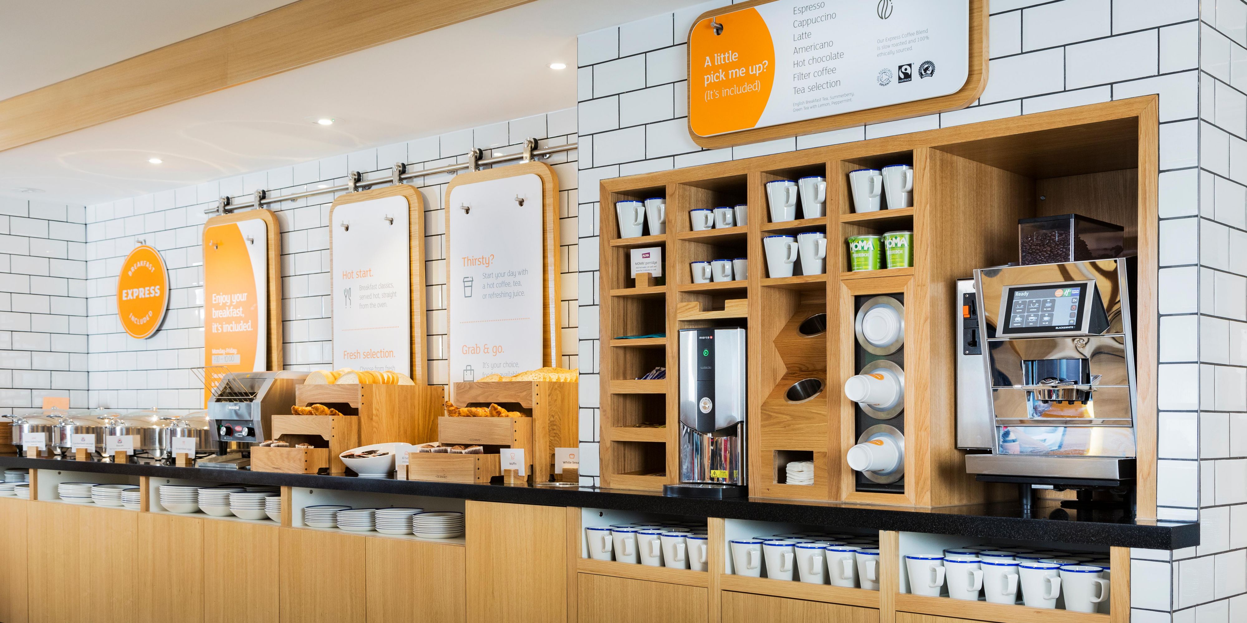 Did you know that our hotel offers a FREE Express Start Breakfast with all bookings? You can enjoy a hot buffet, continental selection and range of delicious pastries to ensure you start your day the Express Way! 