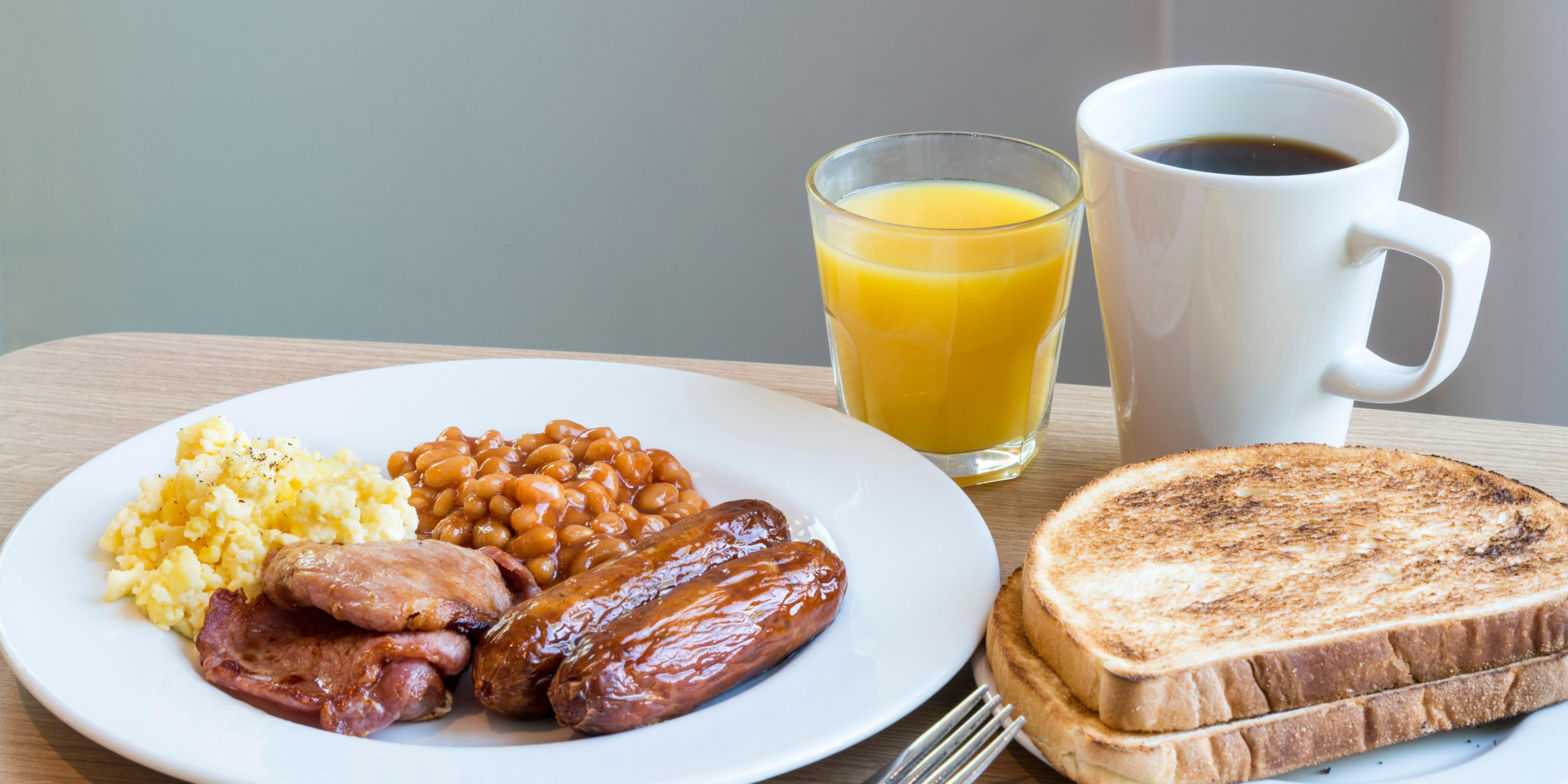 Enjoy a complimentary breakfast to start your day. 