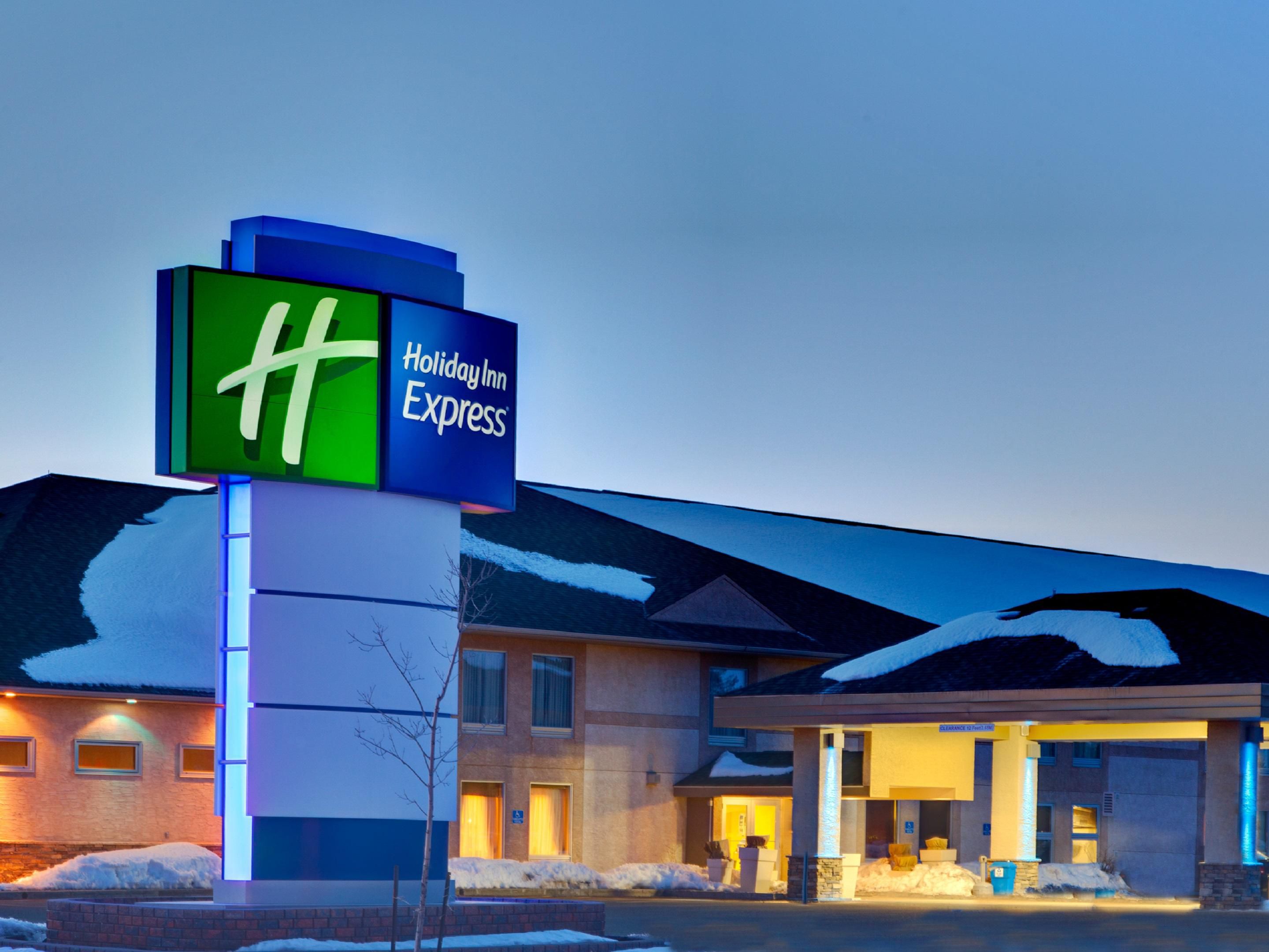 Welcome to the Holiday Inn Express Dryden