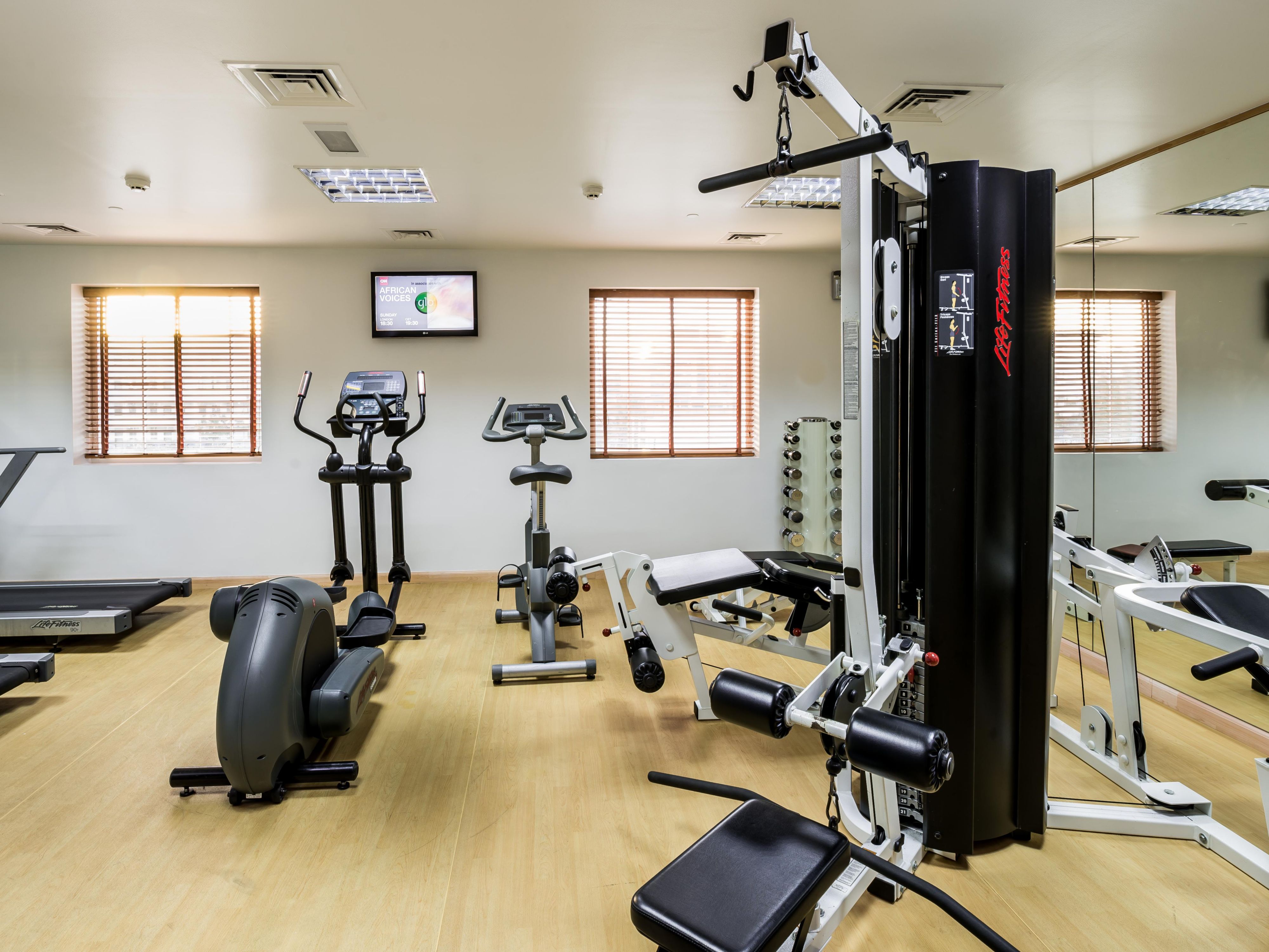 Fitness Center open 24 hours