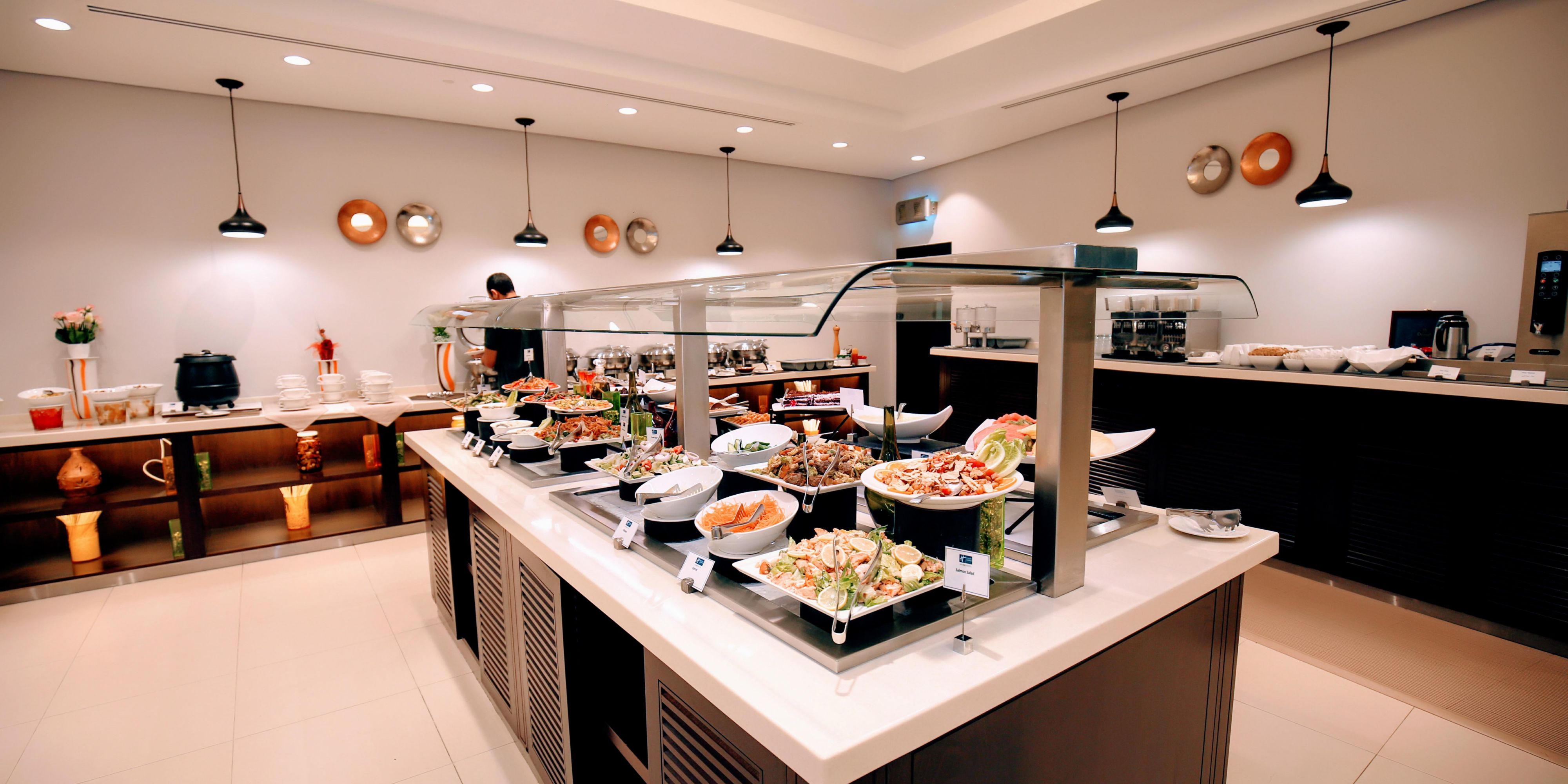 While staying at Holiday Inn Express Dubai - Internet City, your breakfast will always be complimentary or if you prefer you can enjoy our Grab & Go options.