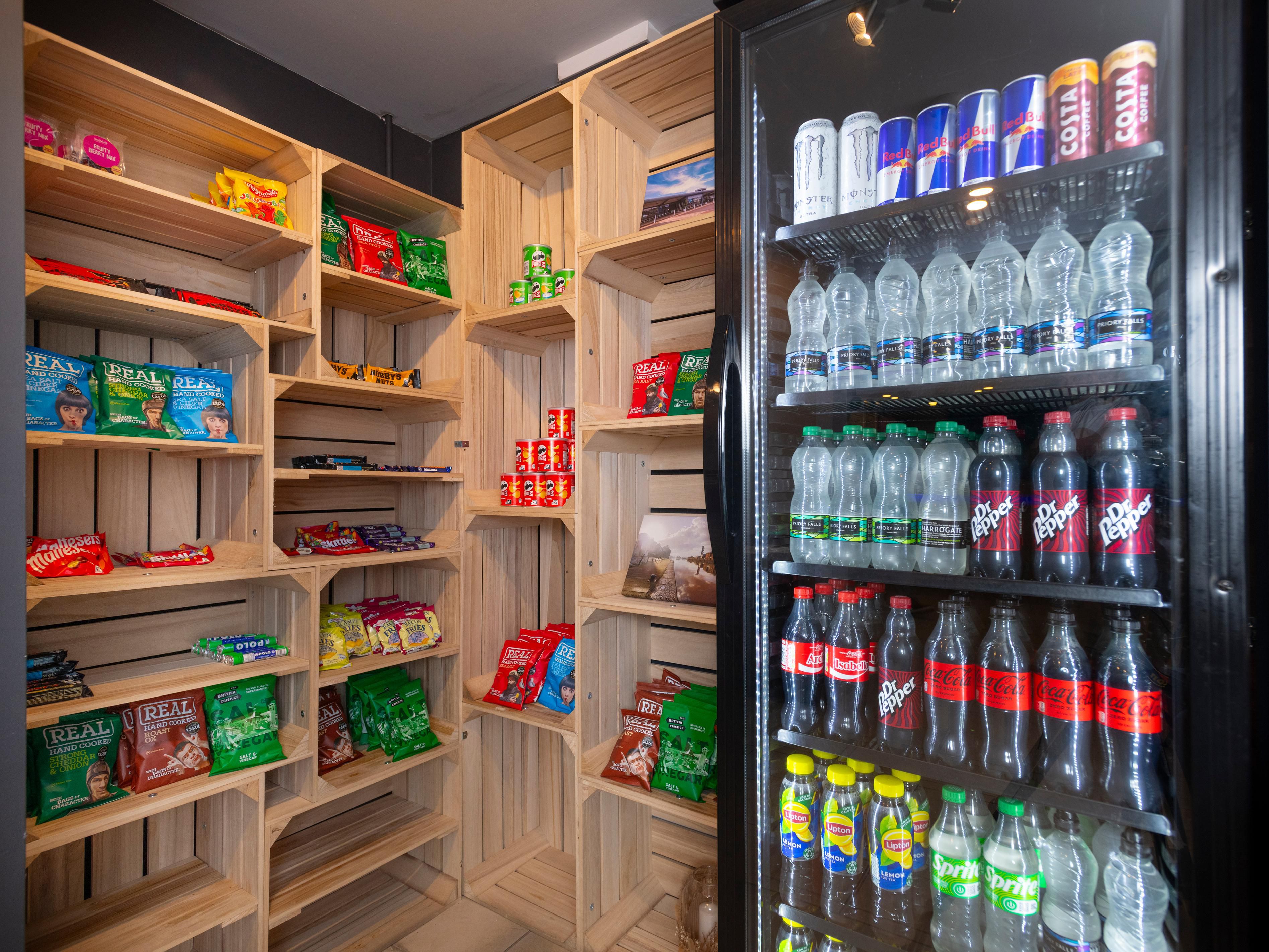 Grab a quick drink snack anytime you need a pick-me-up.