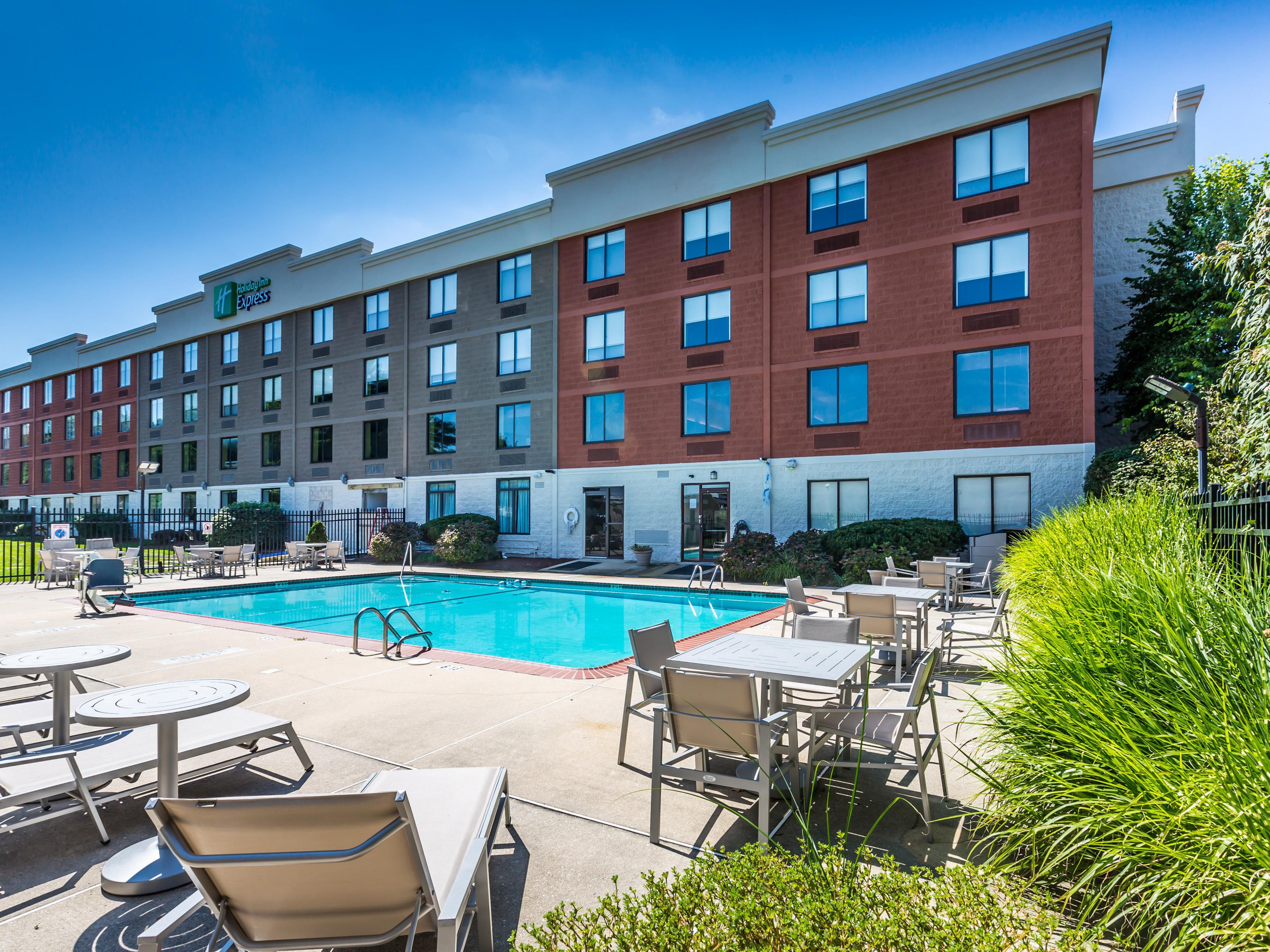 Have a relaxing day in our heated outdoor pool.