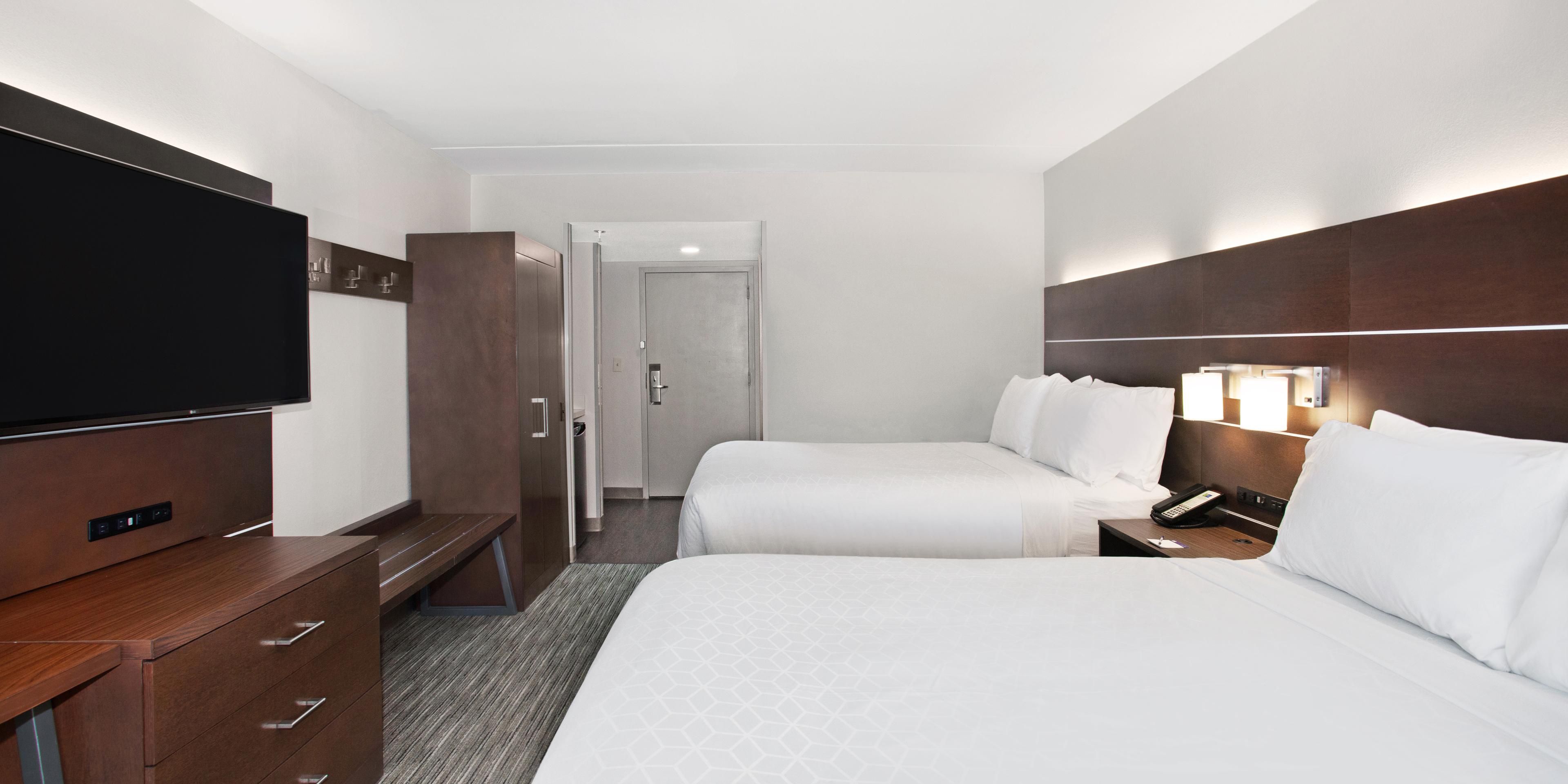 Holiday Inn Express Exton - Great Valley presents refreshed, fully renovated rooms equipped with various amenities, including a fridge, microwave, coffee maker, TV, desk, private bath, and closet. We aim to provide a homely experience while you're away from home. Reserve your stay today!