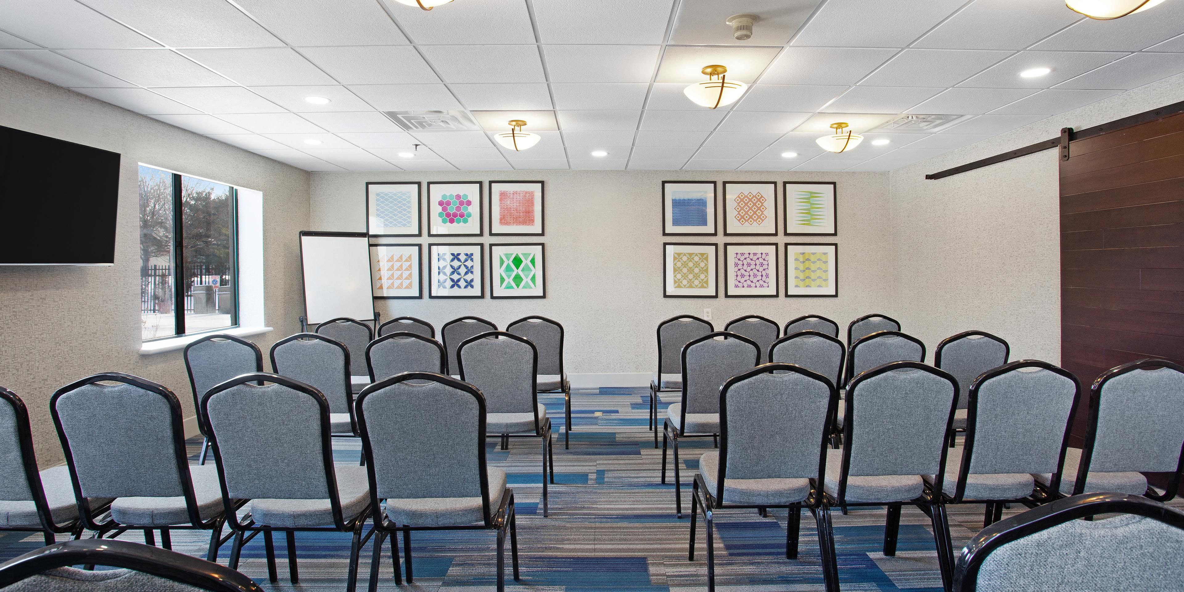 Looking for the perfect venue to host your next event? Look no further than the Holiday Inn Express Exton - Great Valley! Our newly renovated hotel features 400 square feet of stylish and modern meeting space, ideal for up to 40 attendees.