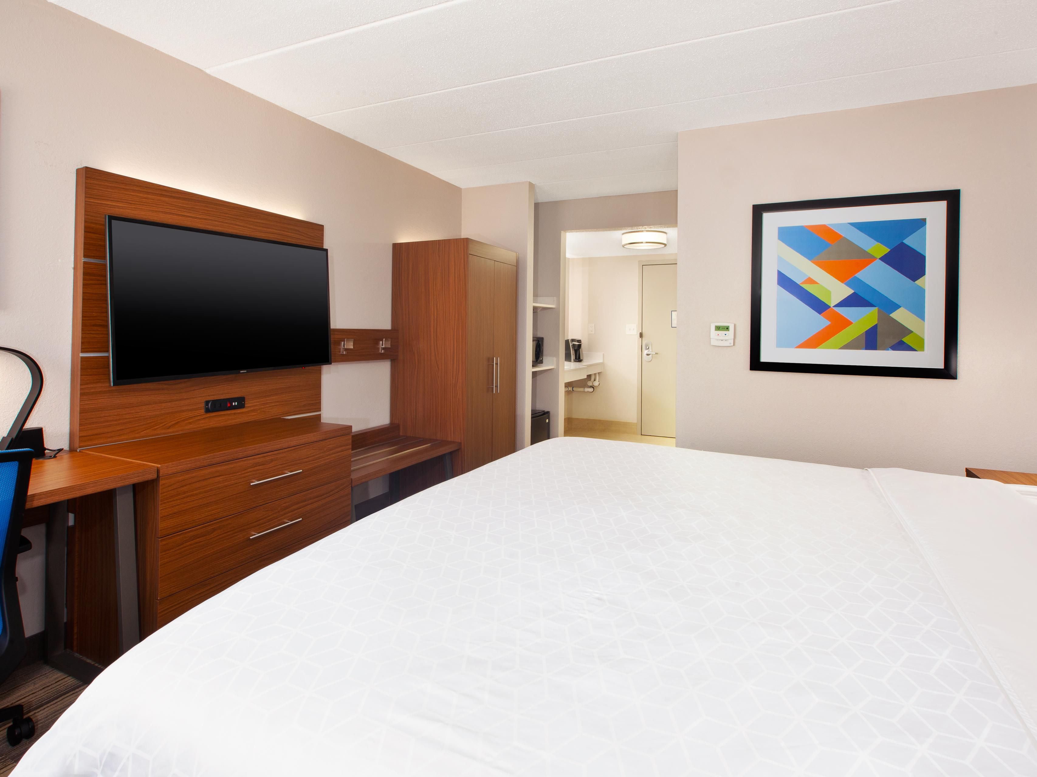 Our rooms are designed for corporate and leisure travelers alike.