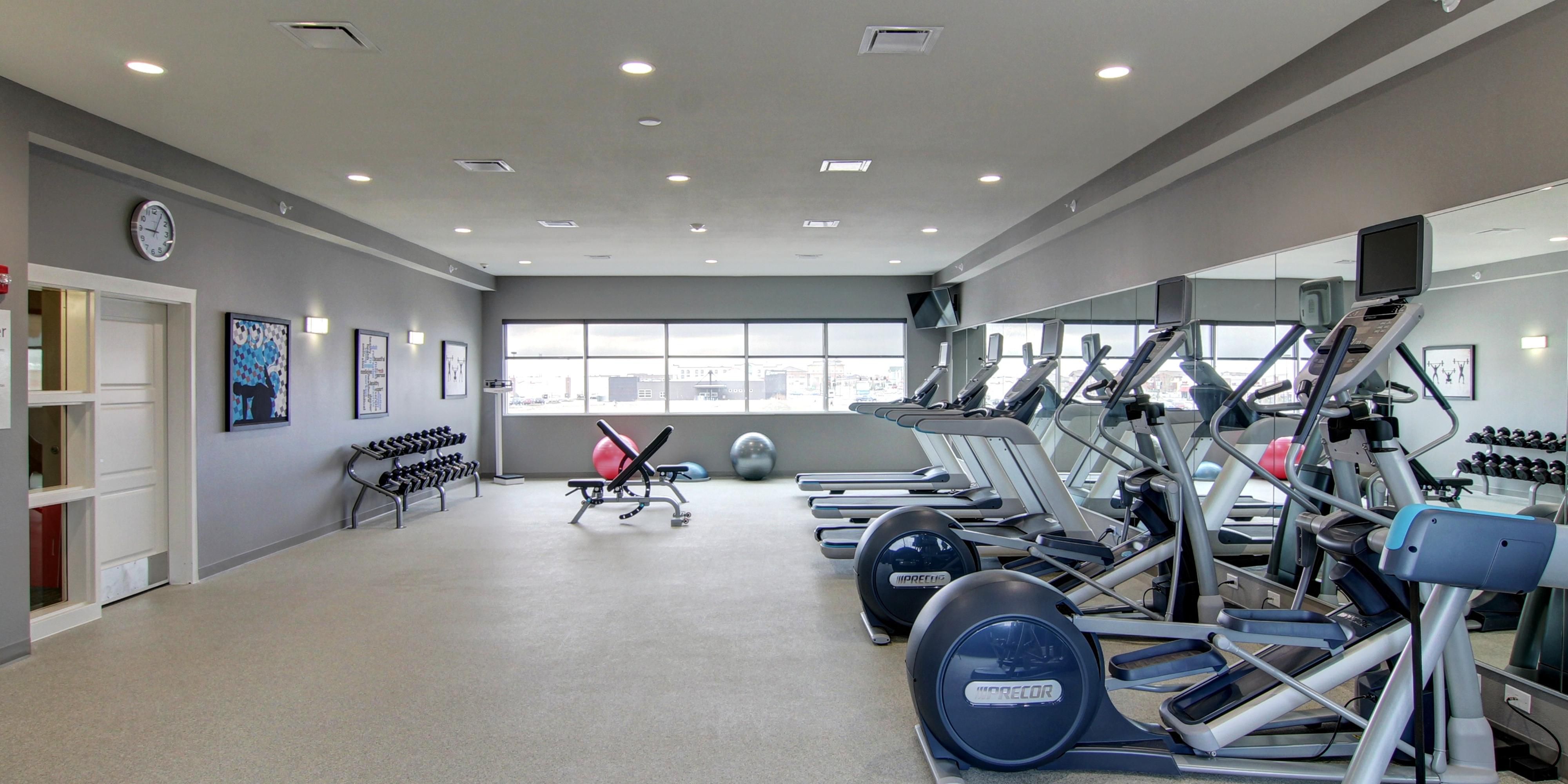 Our expansive updated fitness center is available 24/7 for guest to reach their fitness goals during travel!