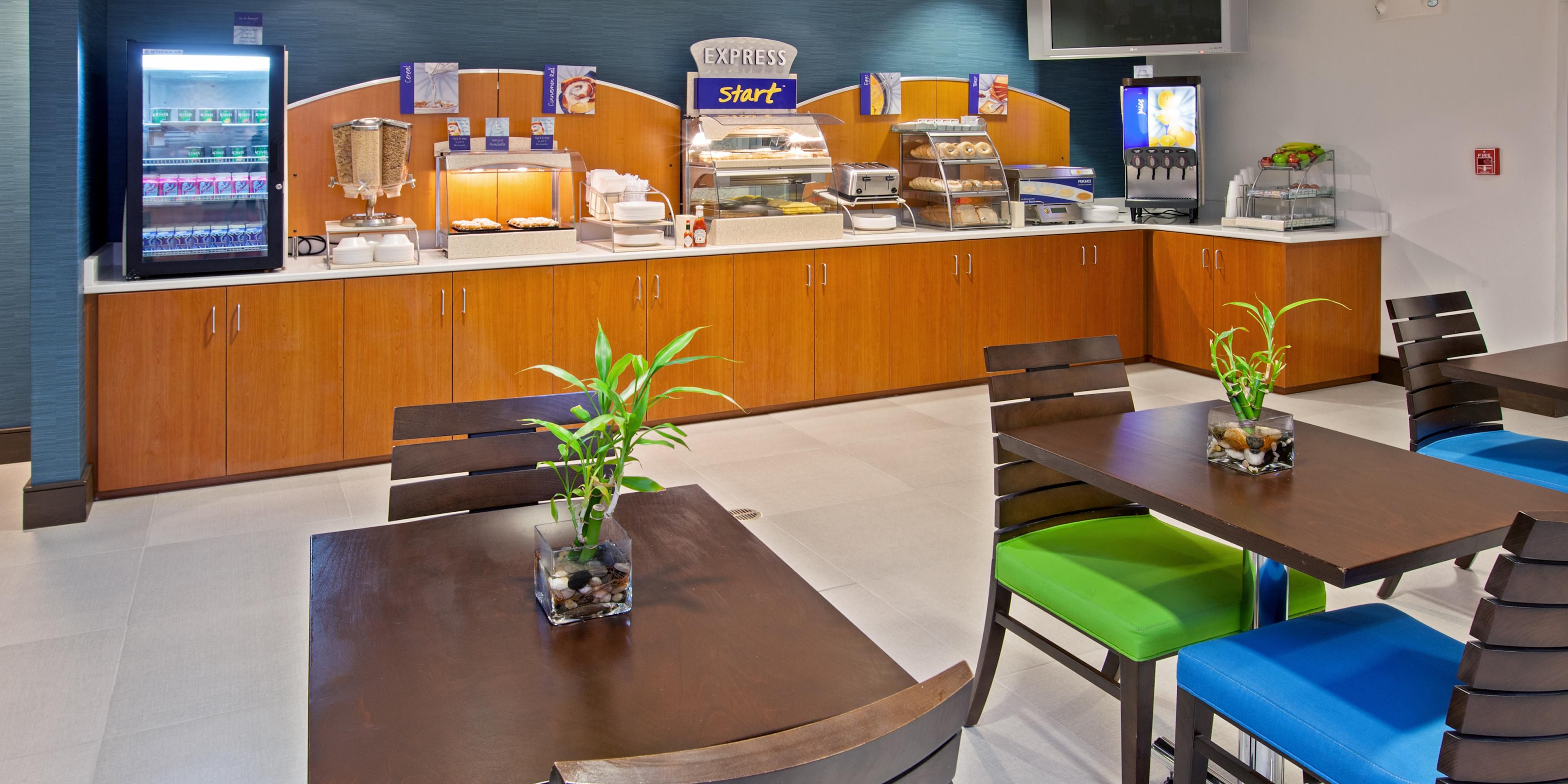 Breakfast of Champions! As always, our complimentary hot coffee is available around the clock. Grab a plate, fuel up, and Be The Readiest to kick start your day.