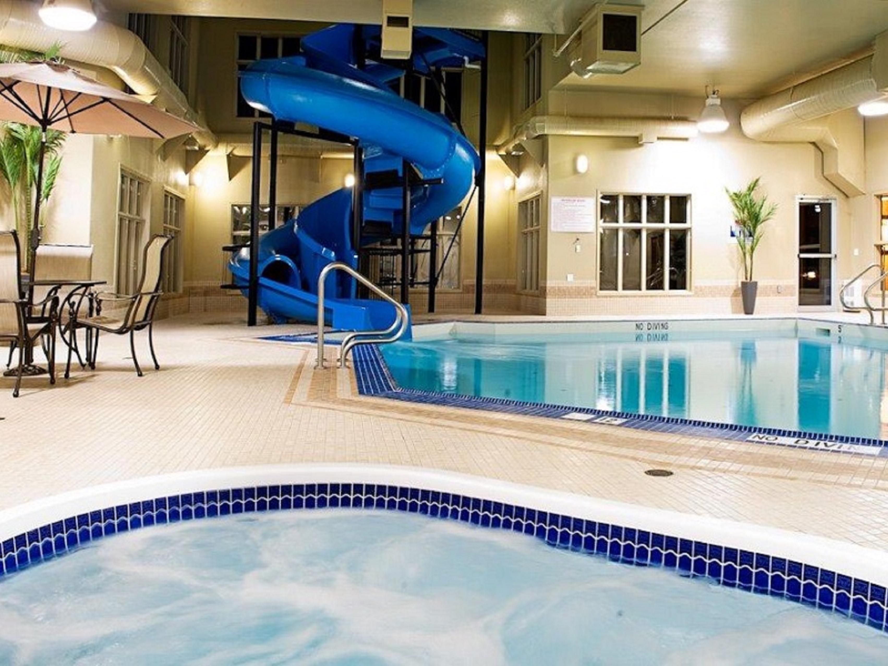 Holiday Inn Express Fort St John Swimming Pool and Waterslide