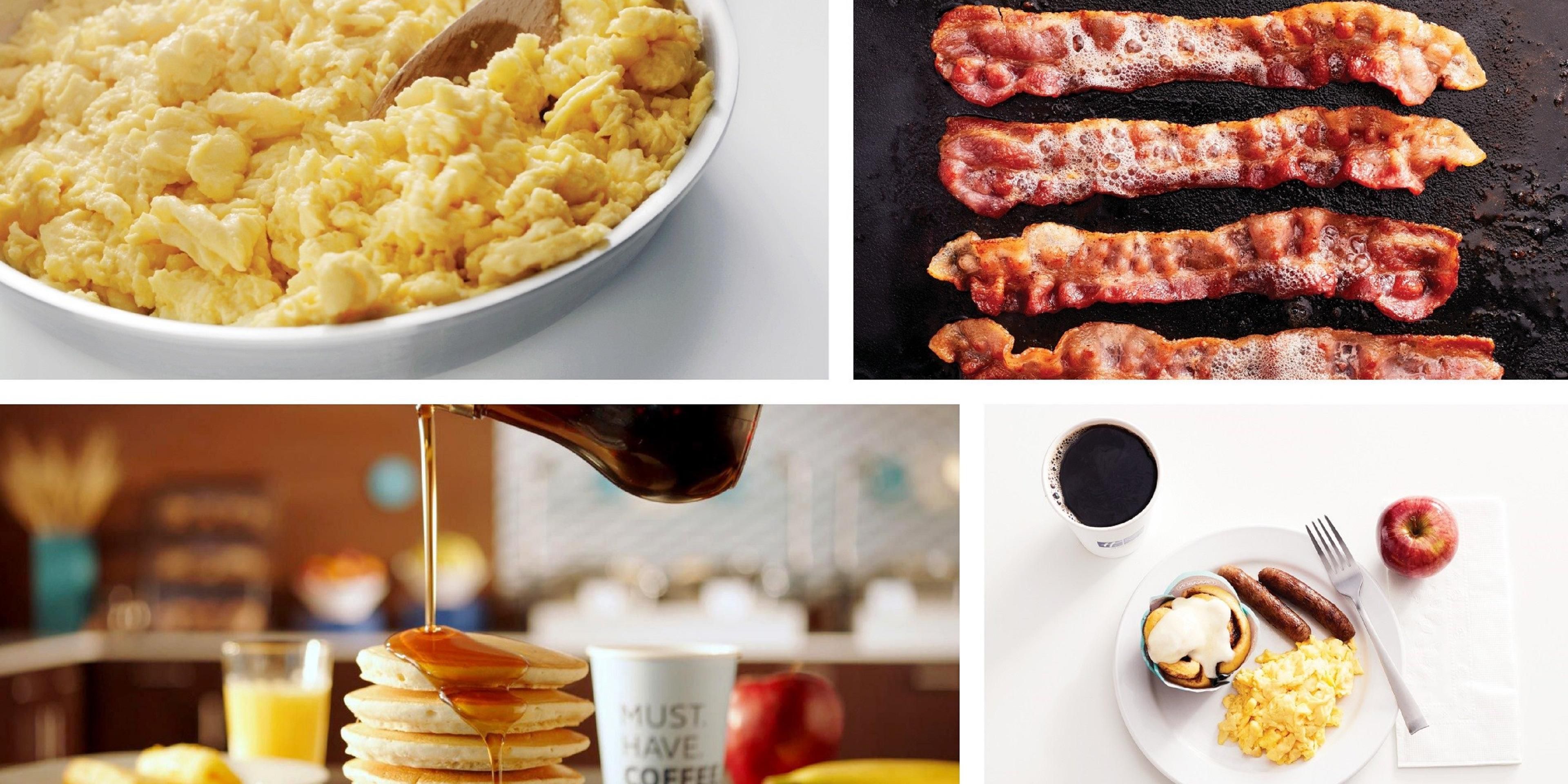 Start your day off right with food to fuel your day at our complimentary breakfast buffet daily! Choose from a variety of your favorites and spend the morning relaxing or grab our food to go!