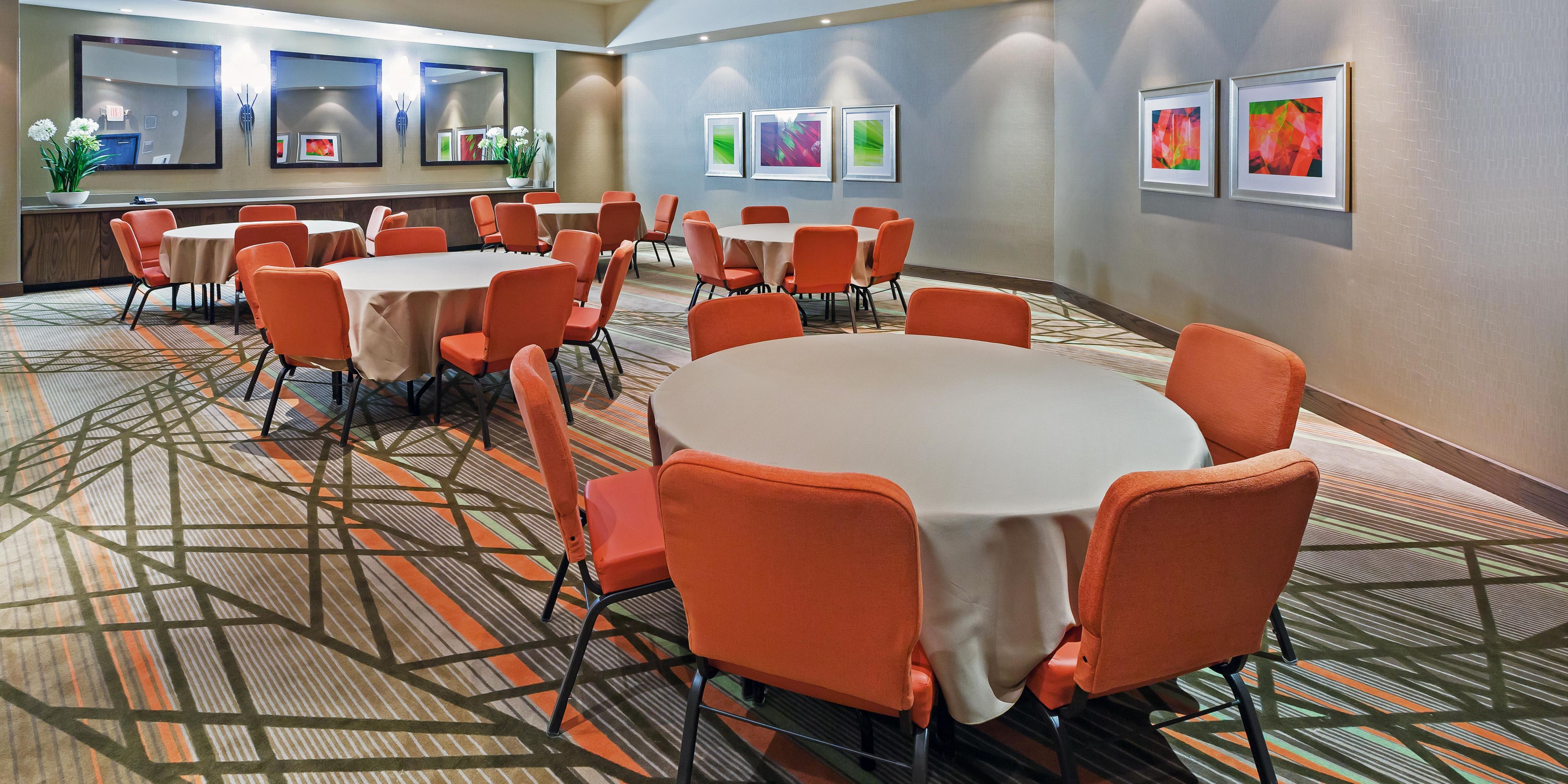 From sports teams to family reunions, we love a good gathering. Let us help with all the details, so you can get ready to play or get ready to celebrate!  With 3 meeting rooms our space is flexible and can also accommodate business meetings or corporate events for up to 60 people.