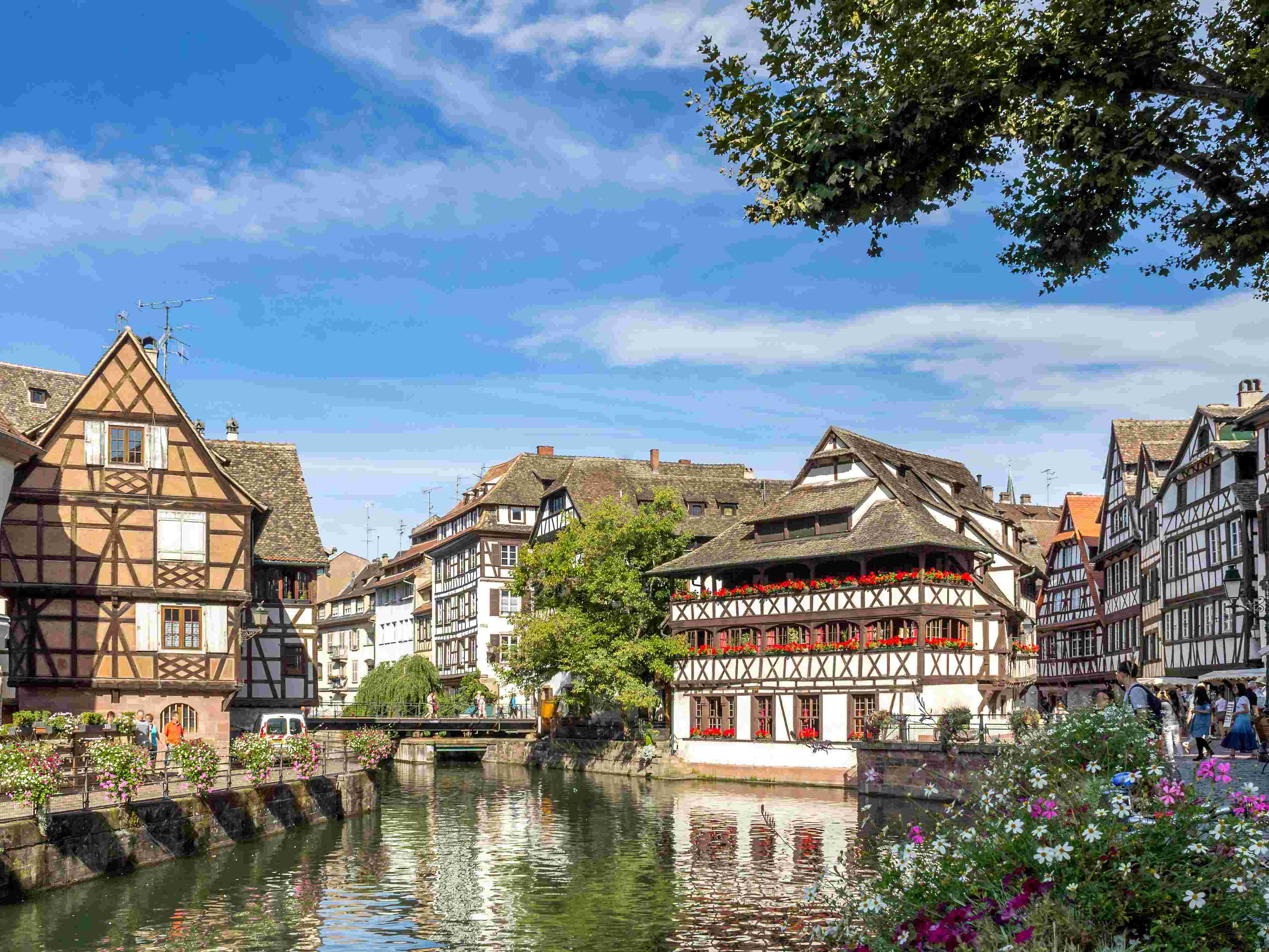 La petite France in the heart of Strasbourg