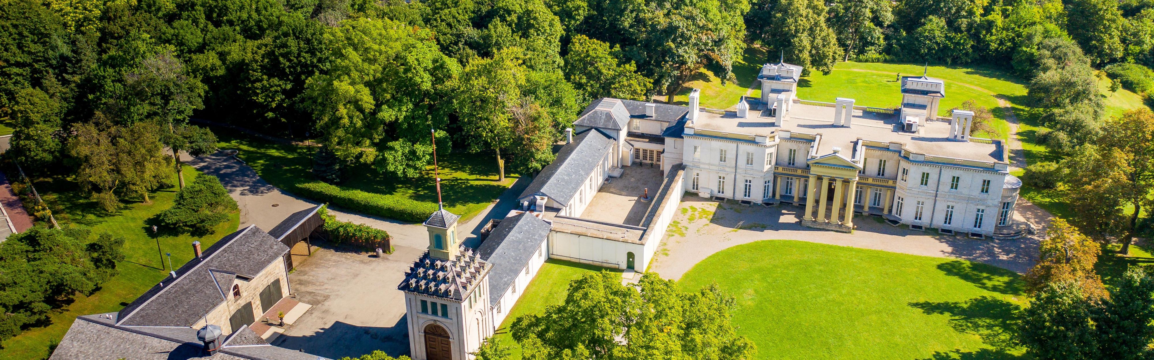 Dundurn Castle Aerial View