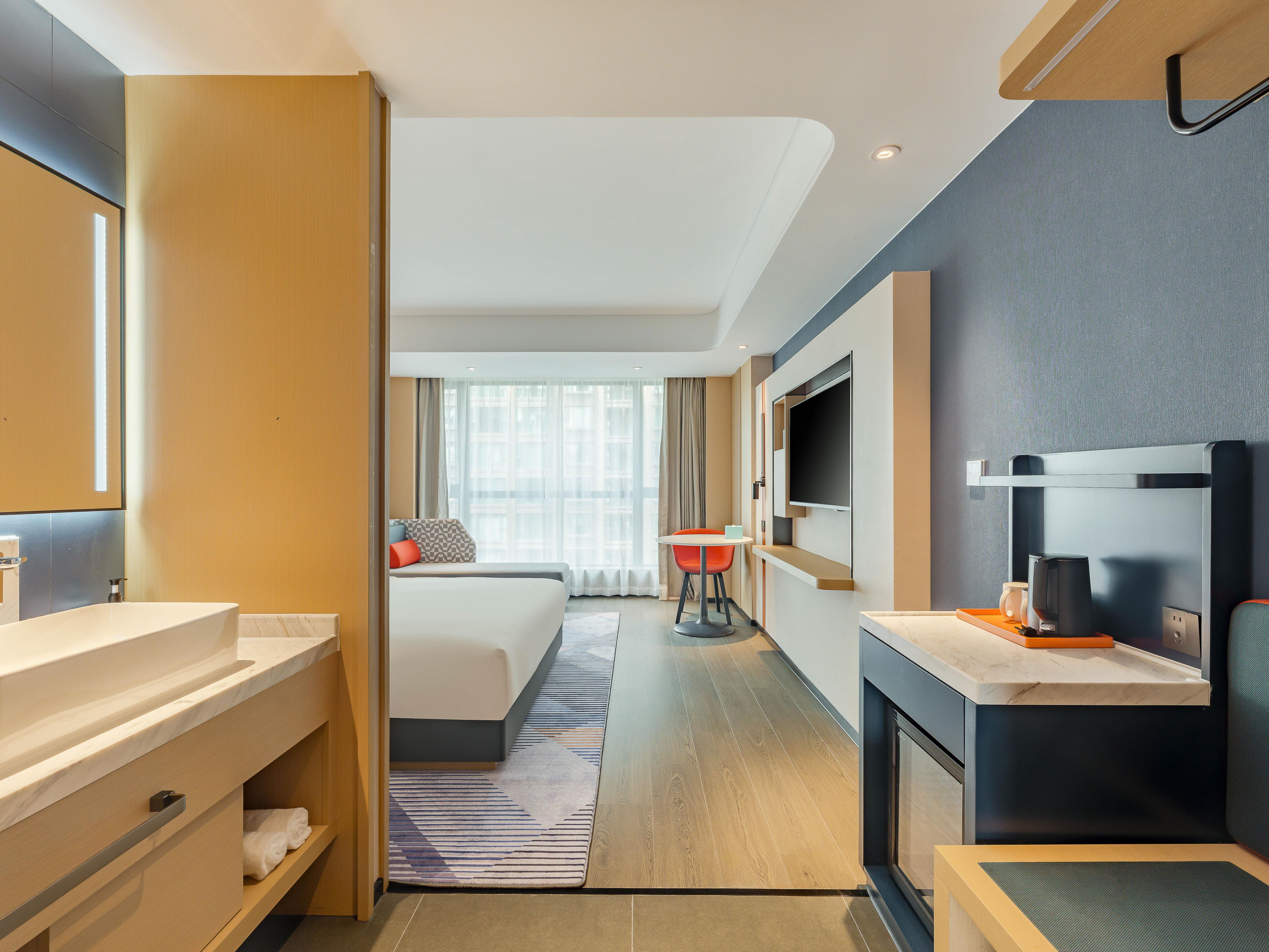 Holiday Inn Express Hangzhou Qianjiang CenturyCity Гостевые номера