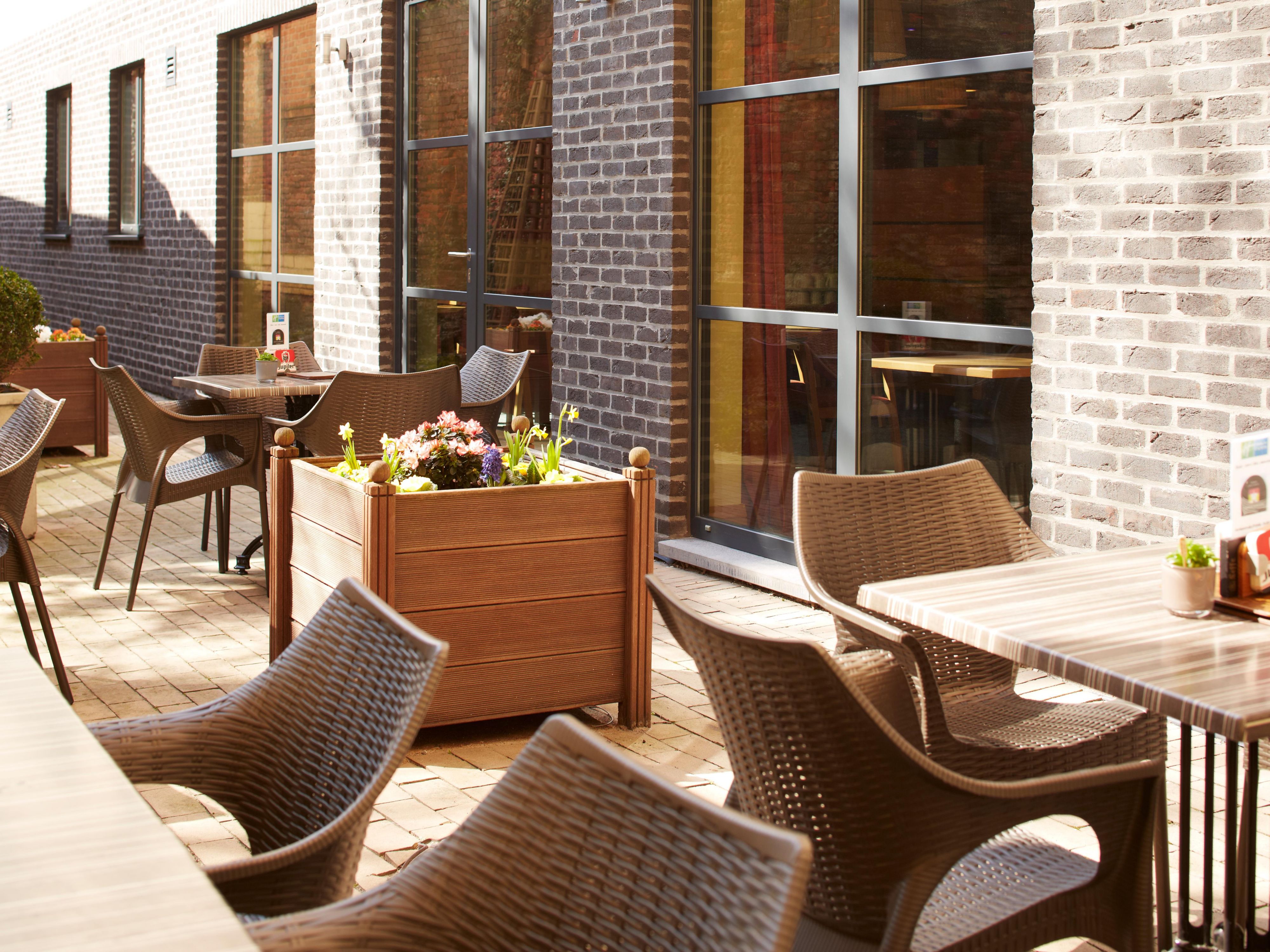 Unwind in our courtyard