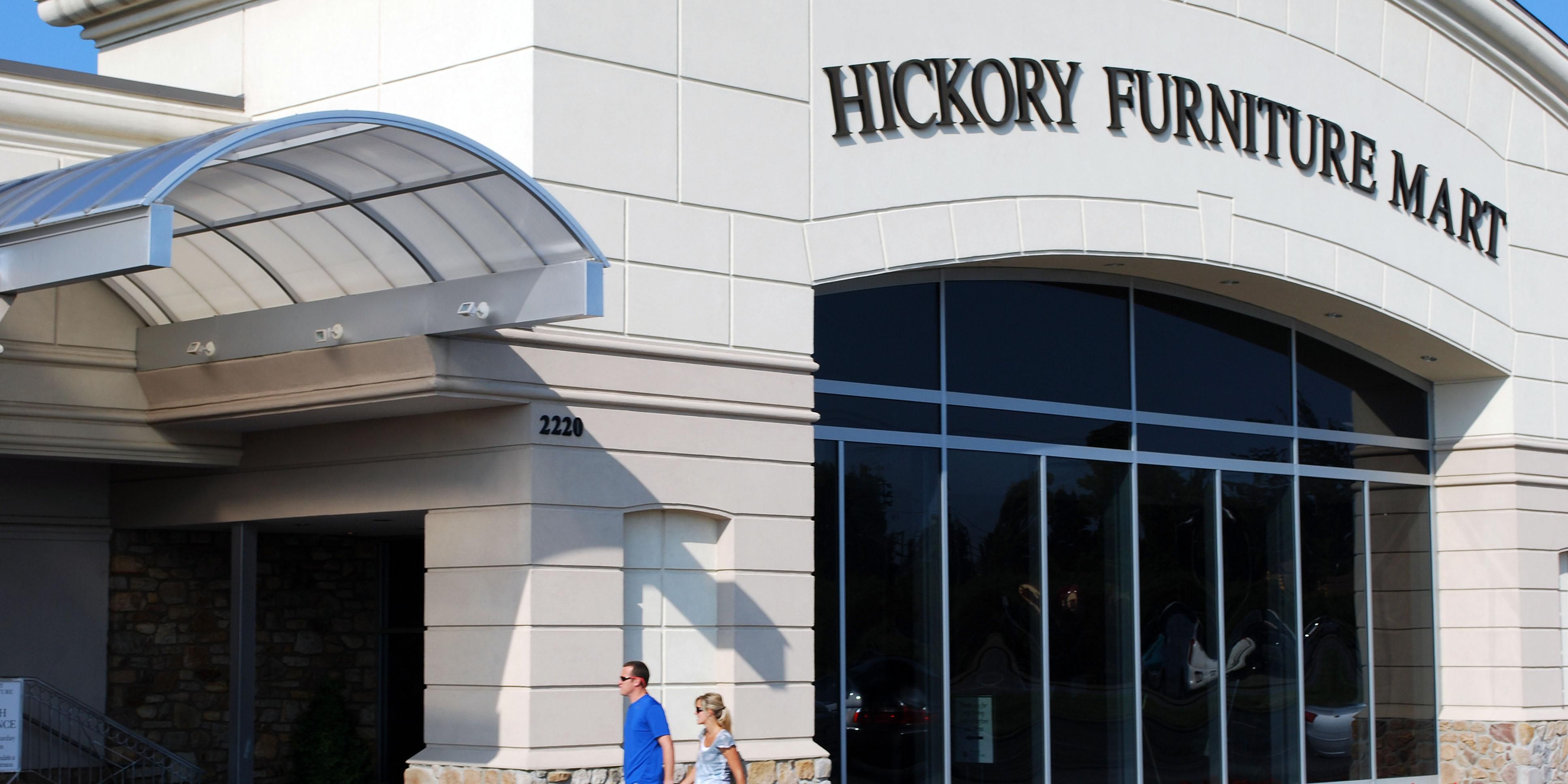 Our hotel is right next door to the Hickory Furniture Mart.  Our visitors travel from all over the world to Hickory in search of exceptional craftsmanship from some of the most popular furniture designers and manufacturers within the industry, many who proudly call the Catawba Valley region their home.