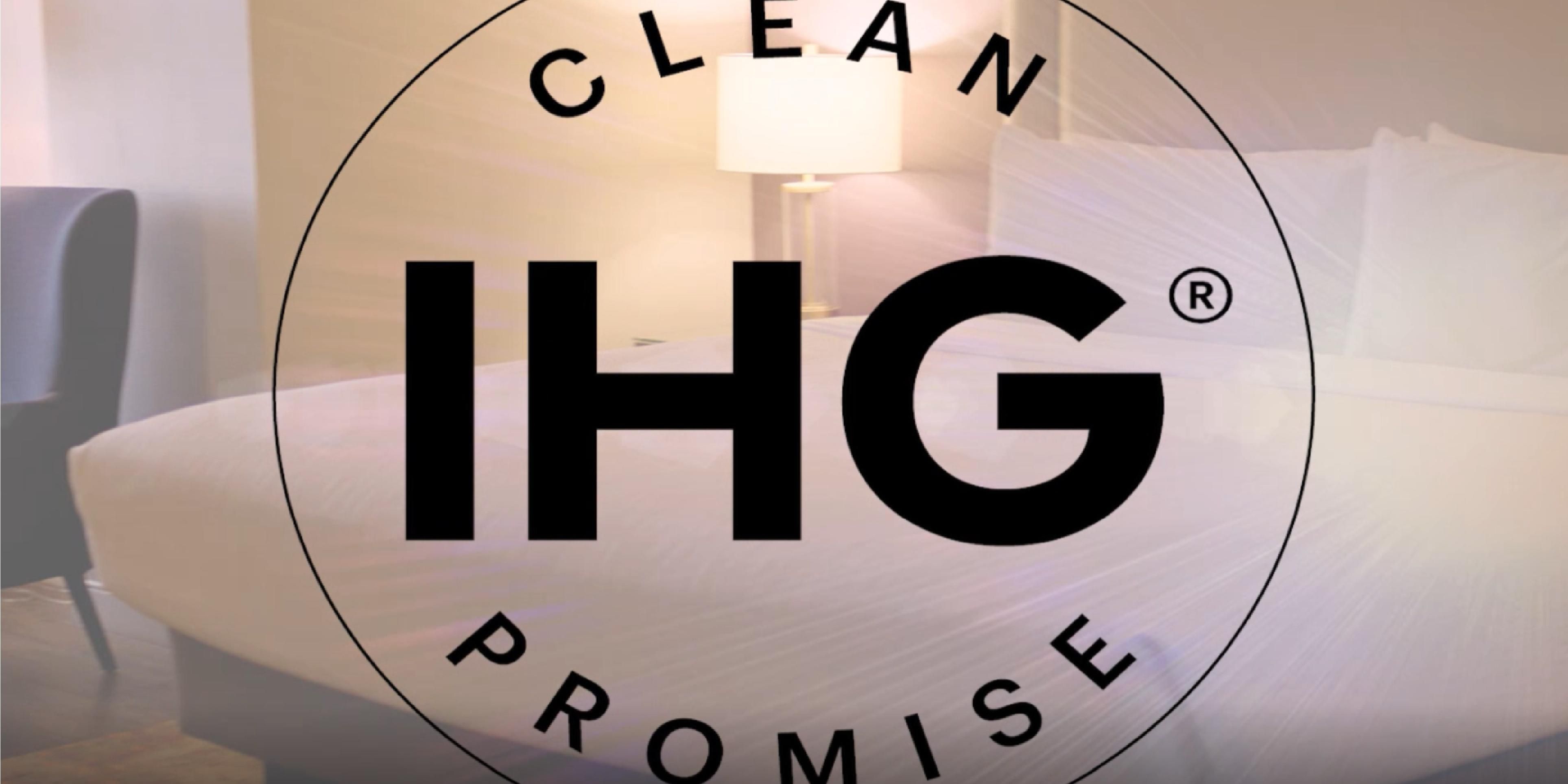 We are committed to high levels of cleanliness. Before your arrival, everything in the room has been deep cleaned following our IHG Way of Clean process with hospital-grade disinfectants. For your safety, we will limit entry into your room during your stay.